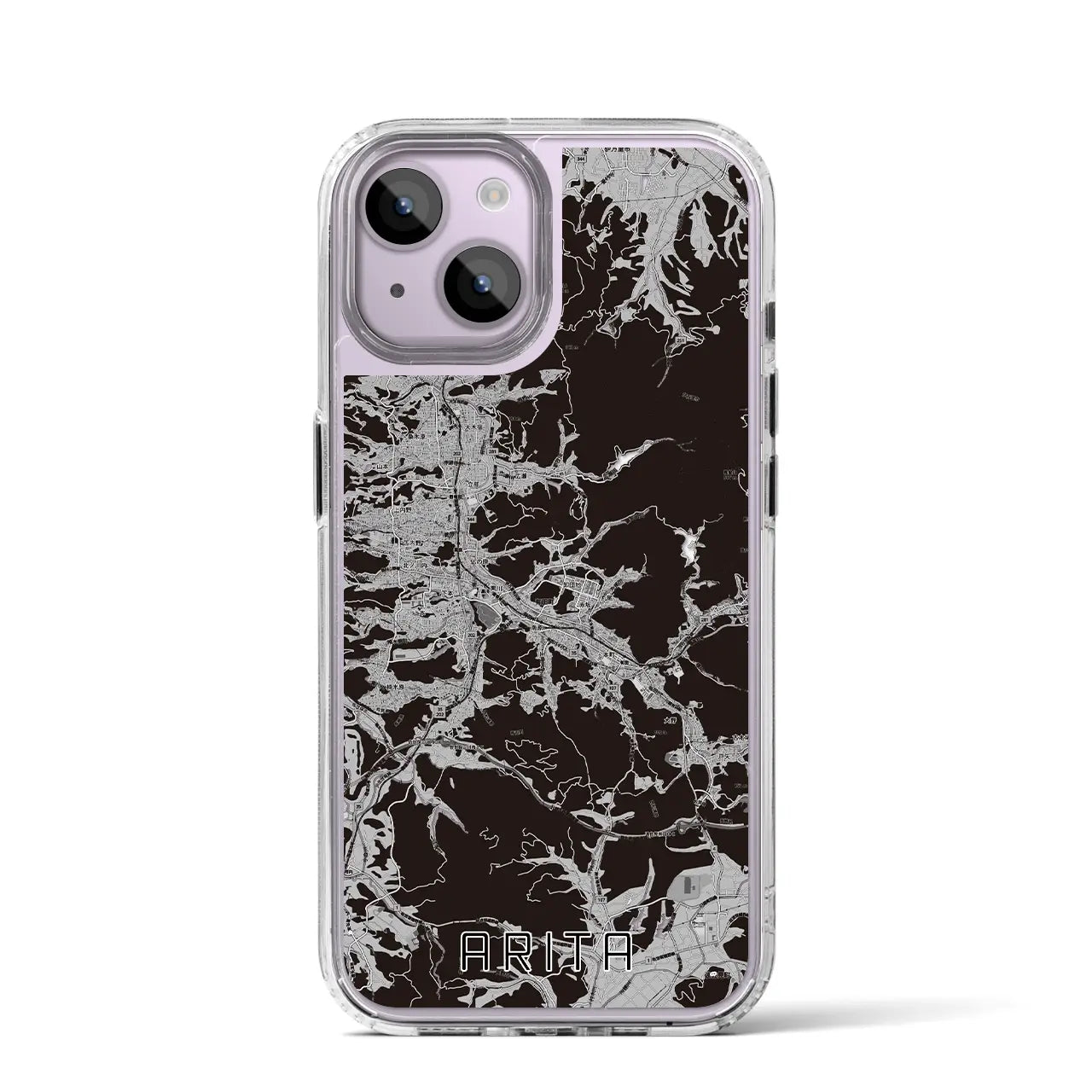 【有田(佐賀県)】地図柄iPhoneケース(MagSafeタイプ)