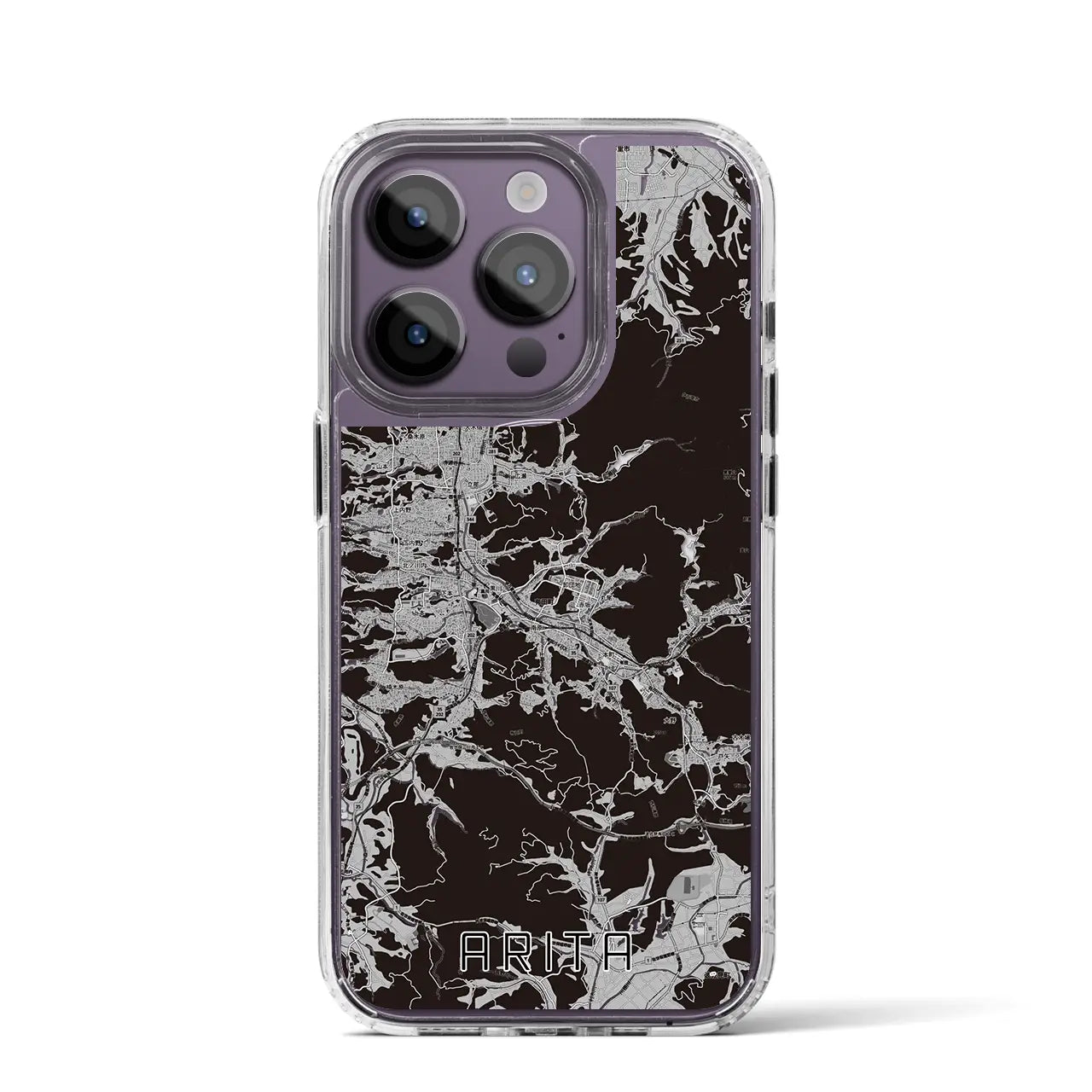 【有田(佐賀県)】地図柄iPhoneケース(MagSafeタイプ)