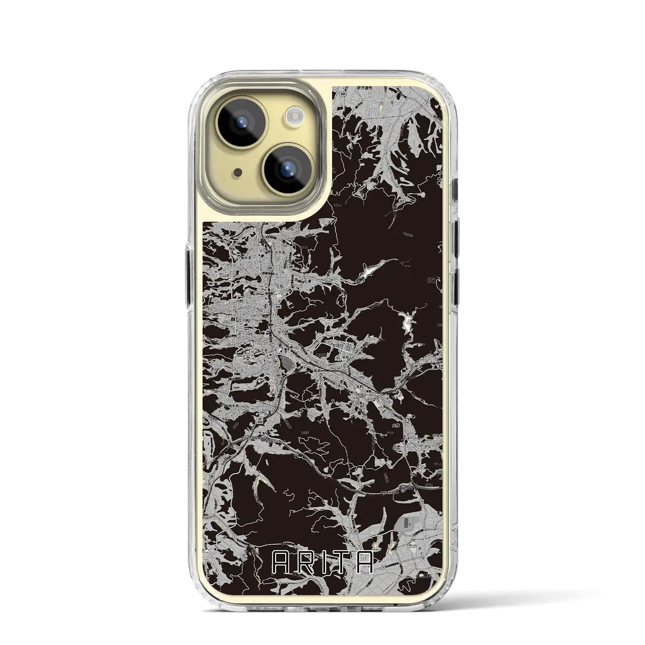 【有田(佐賀県)】地図柄iPhoneケース(MagSafeタイプ)