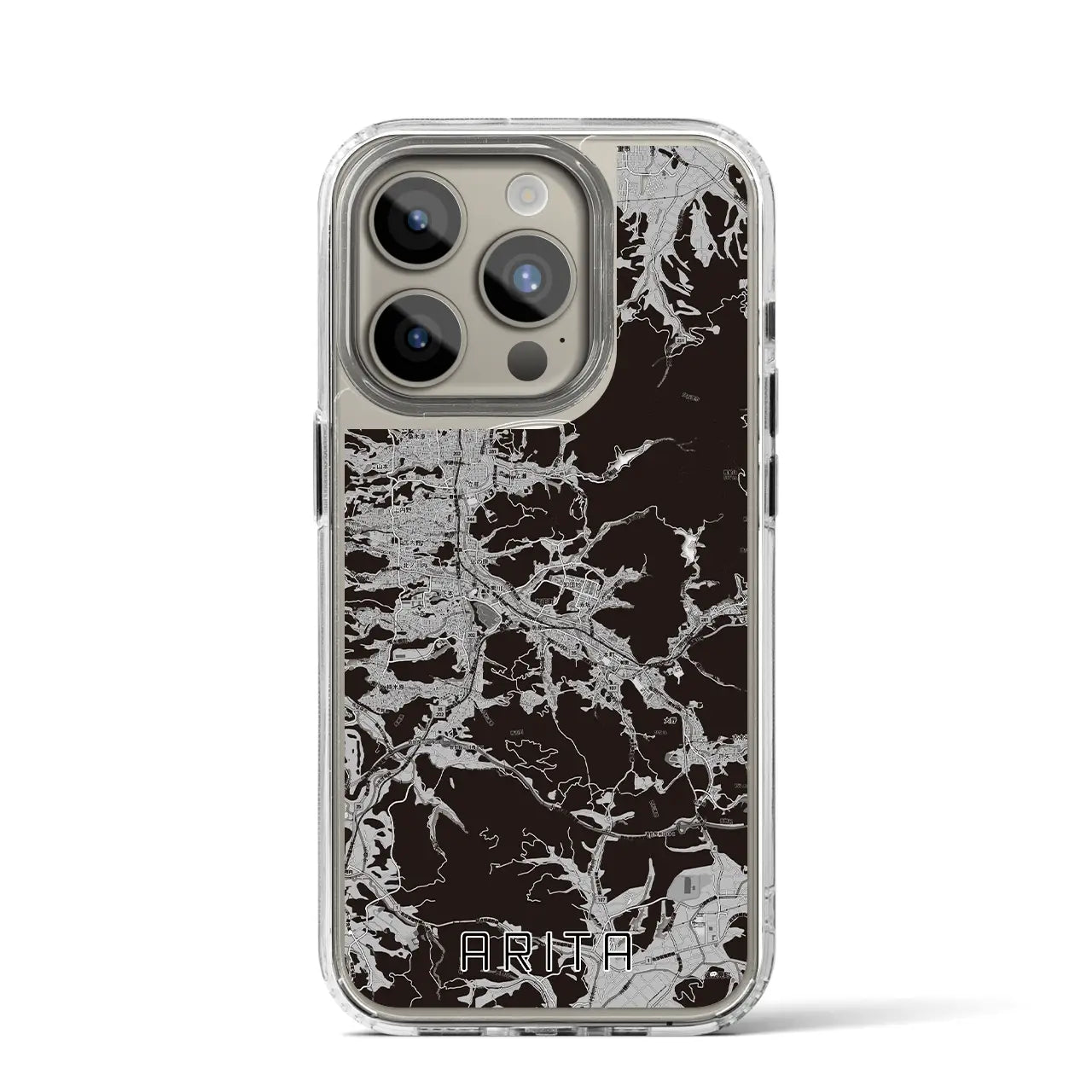 【有田(佐賀県)】地図柄iPhoneケース(MagSafeタイプ)