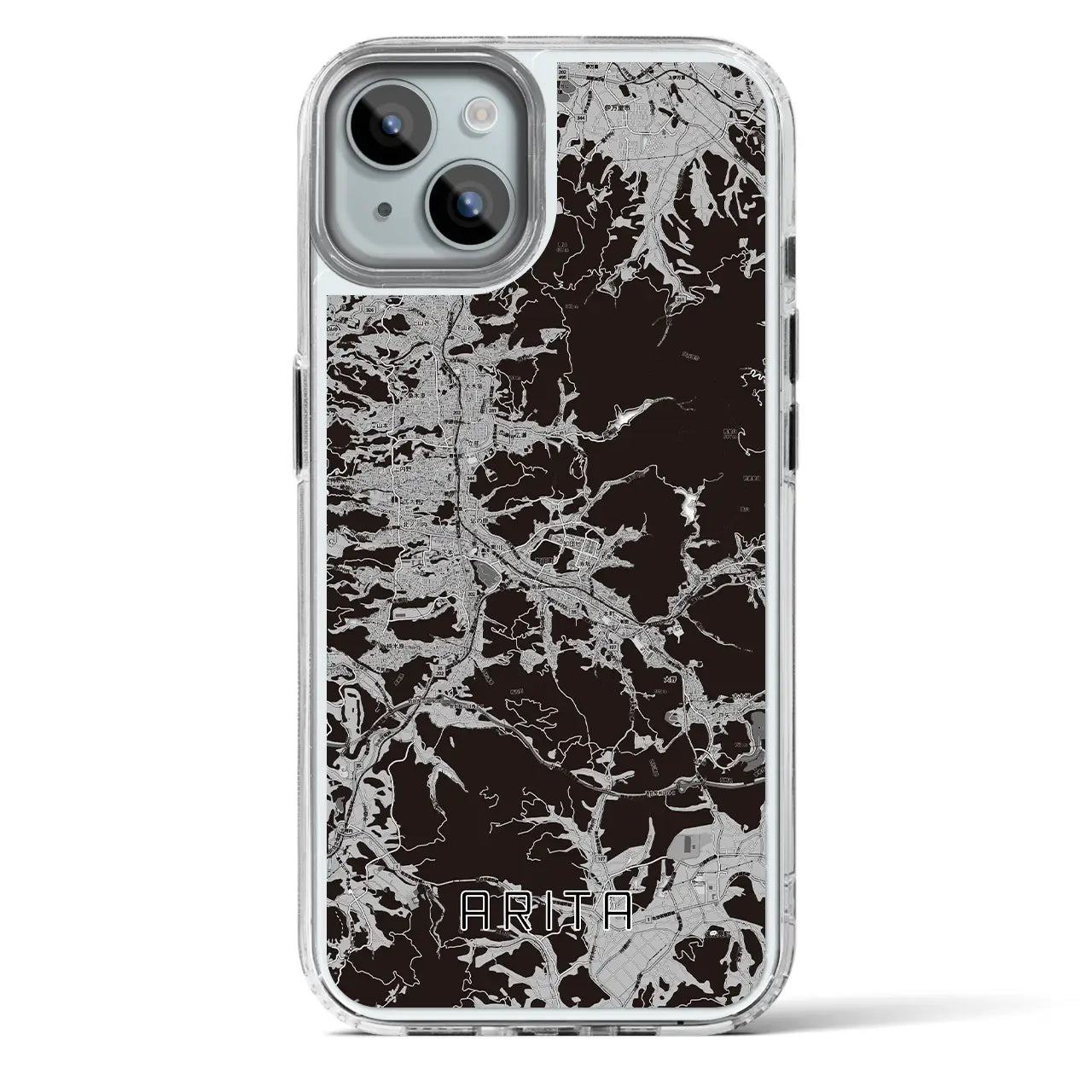 【有田(佐賀県)】地図柄iPhoneケース(MagSafeタイプ)