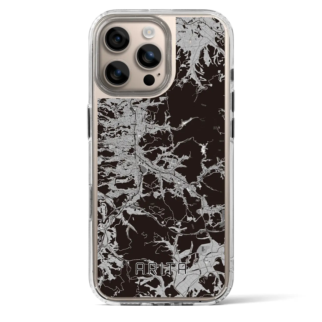 【有田(佐賀県)】地図柄iPhoneケース(MagSafeタイプ)