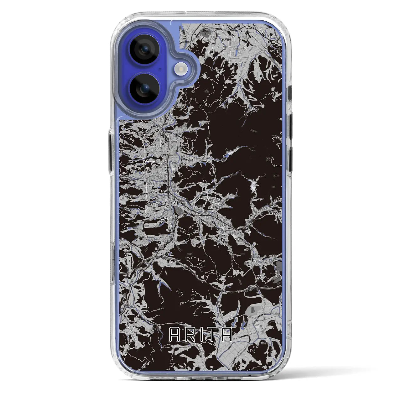 【有田(佐賀県)】地図柄iPhoneケース(MagSafeタイプ)