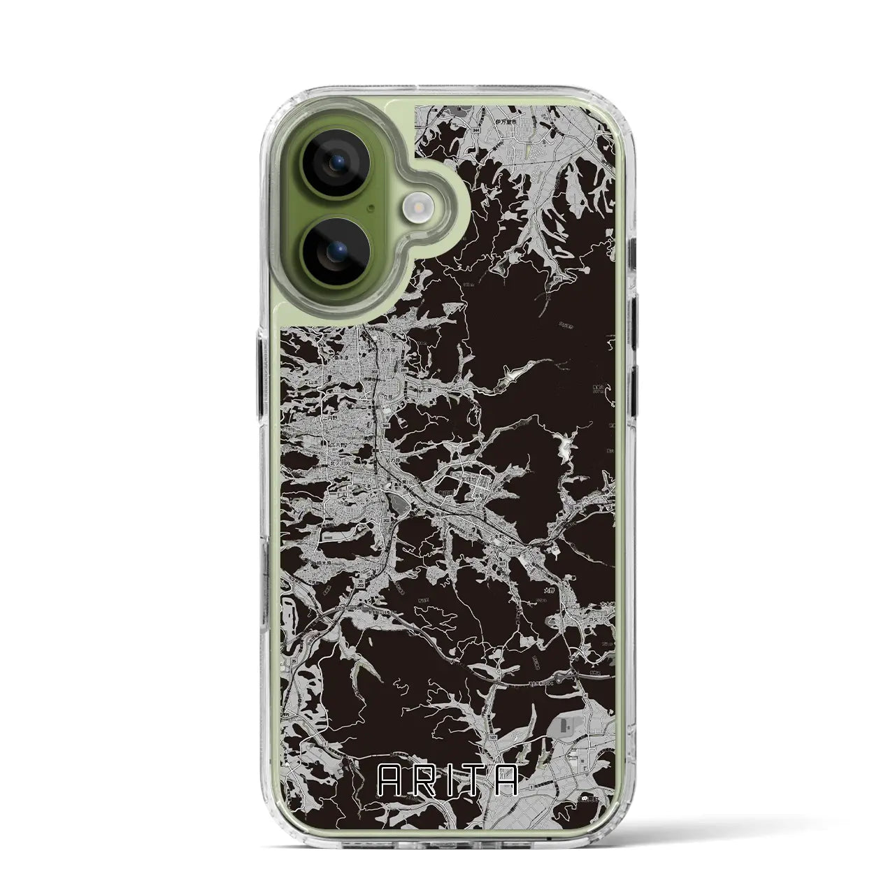 【有田(佐賀県)】地図柄iPhoneケース(MagSafeタイプ)