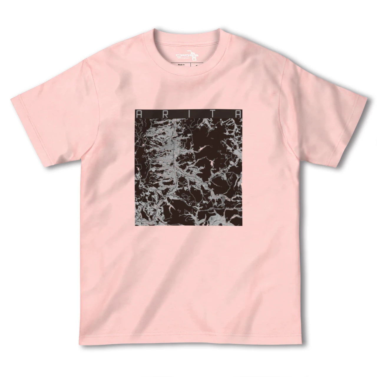 【有田(佐賀県)】地図柄ヘビーウェイトTシャツ