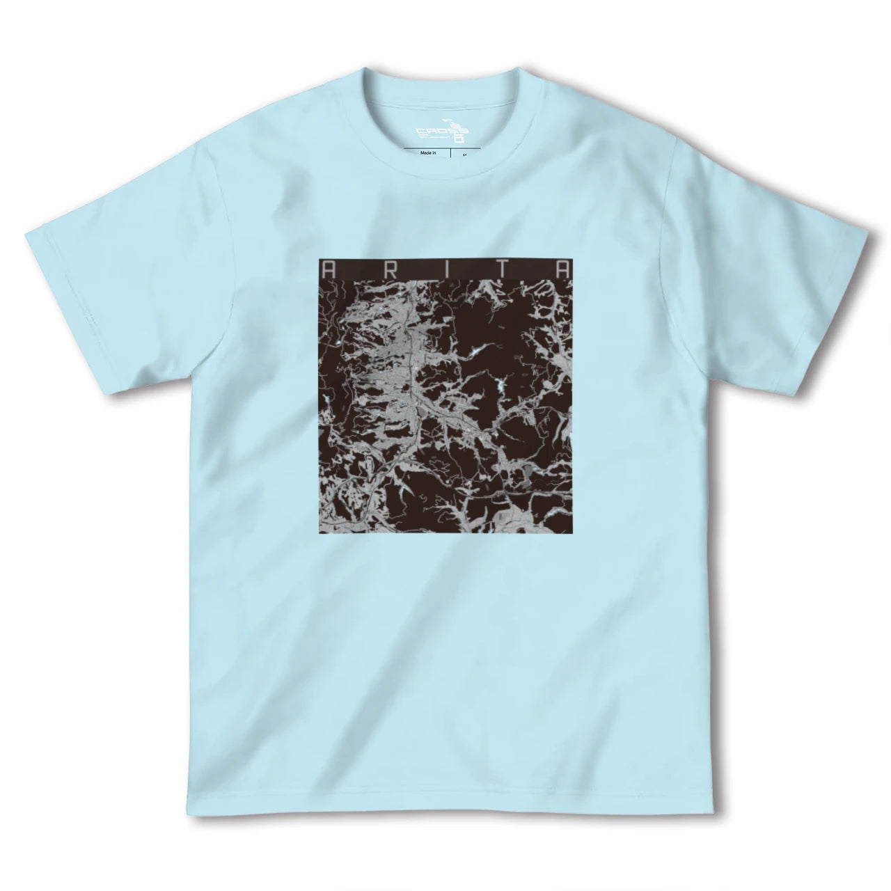 【有田(佐賀県)】地図柄ヘビーウェイトTシャツ