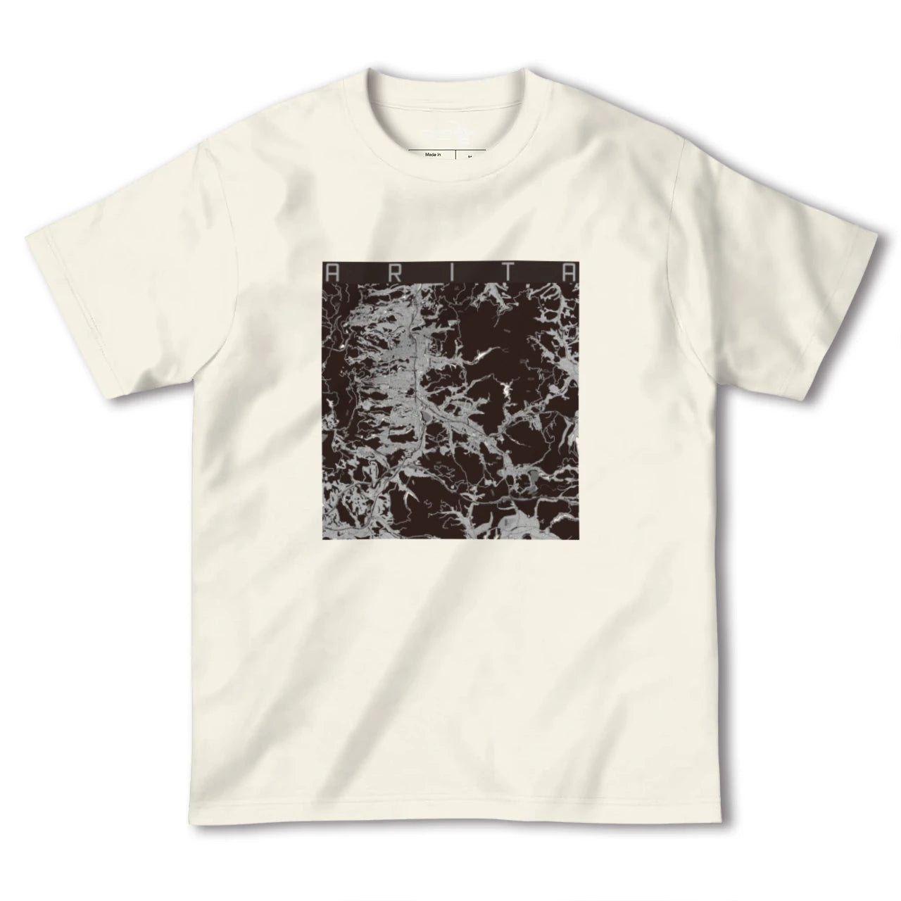 【有田(佐賀県)】地図柄ヘビーウェイトTシャツ