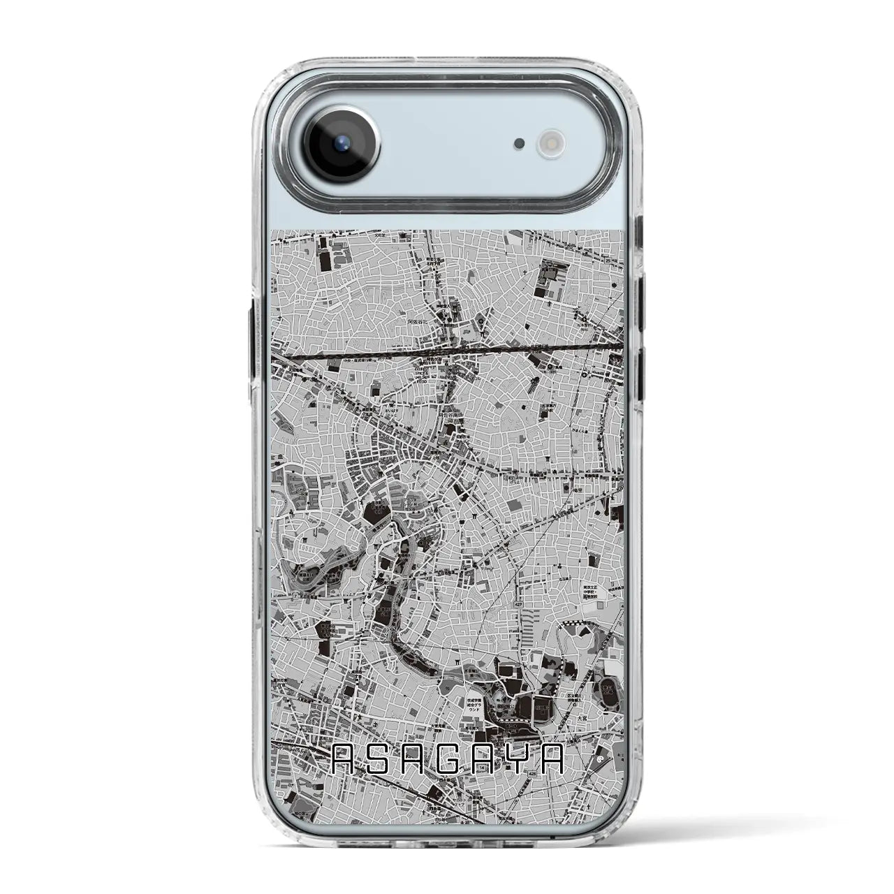 【阿佐ケ谷(東京都)】地図柄iPhoneケース(MagSafeタイプ)