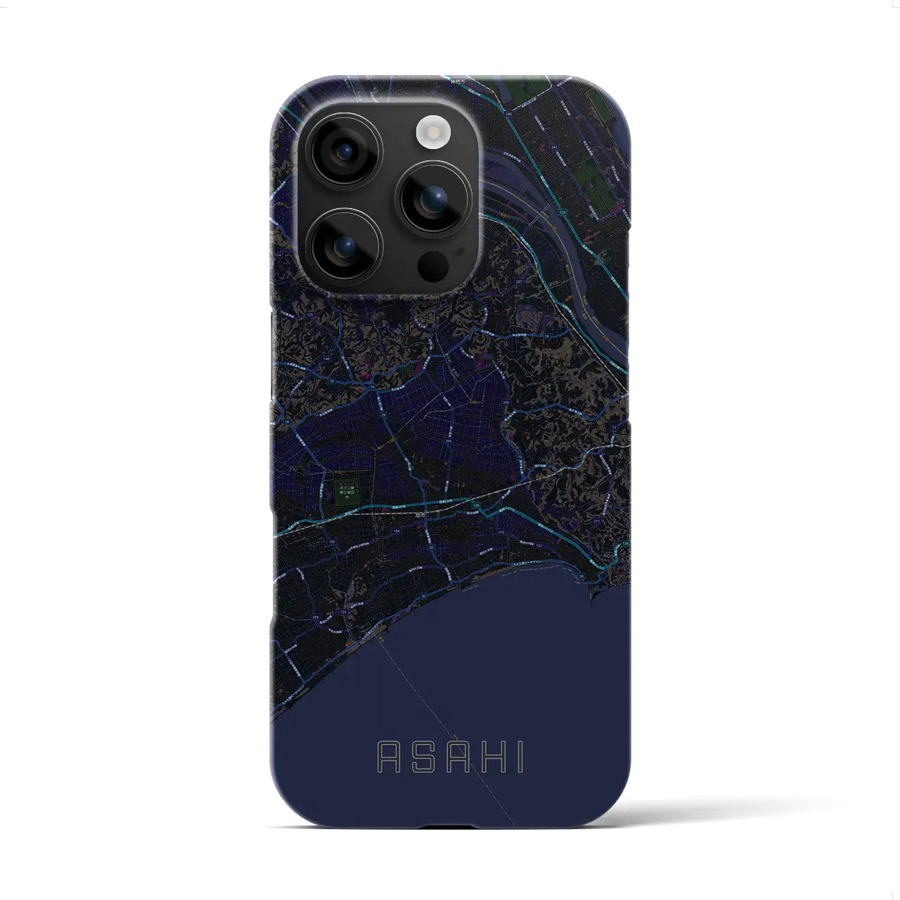 【旭(千葉県)】地図柄iPhoneケース(バックカバータイプ)