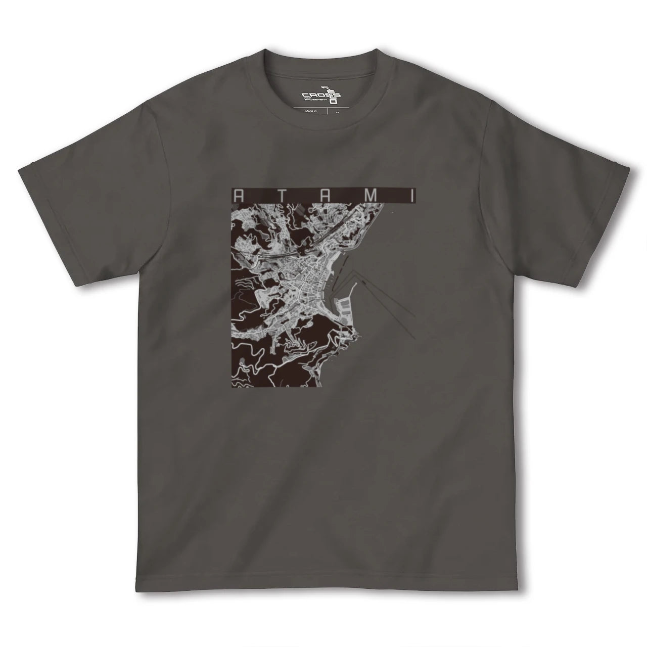 【熱海(静岡県)】地図柄ヘビーウェイトTシャツ