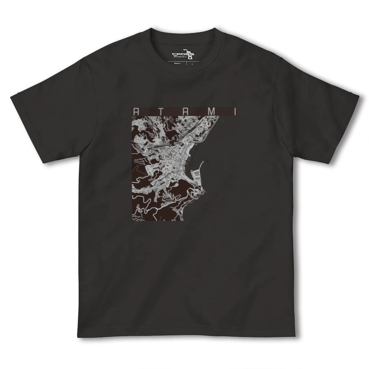 【熱海(静岡県)】地図柄ヘビーウェイトTシャツ