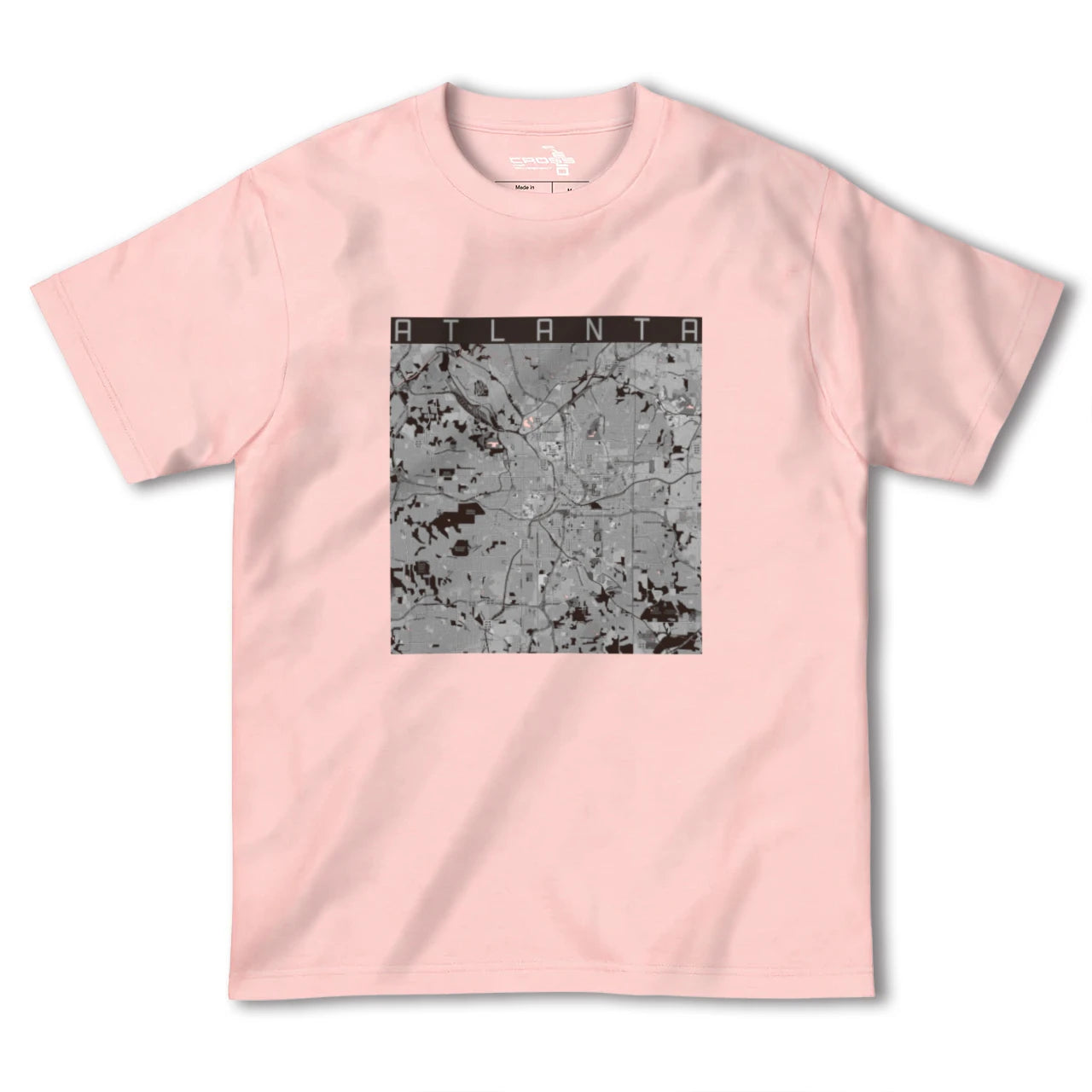 【アトランタ(アメリカ)】地図柄ヘビーウェイトTシャツ