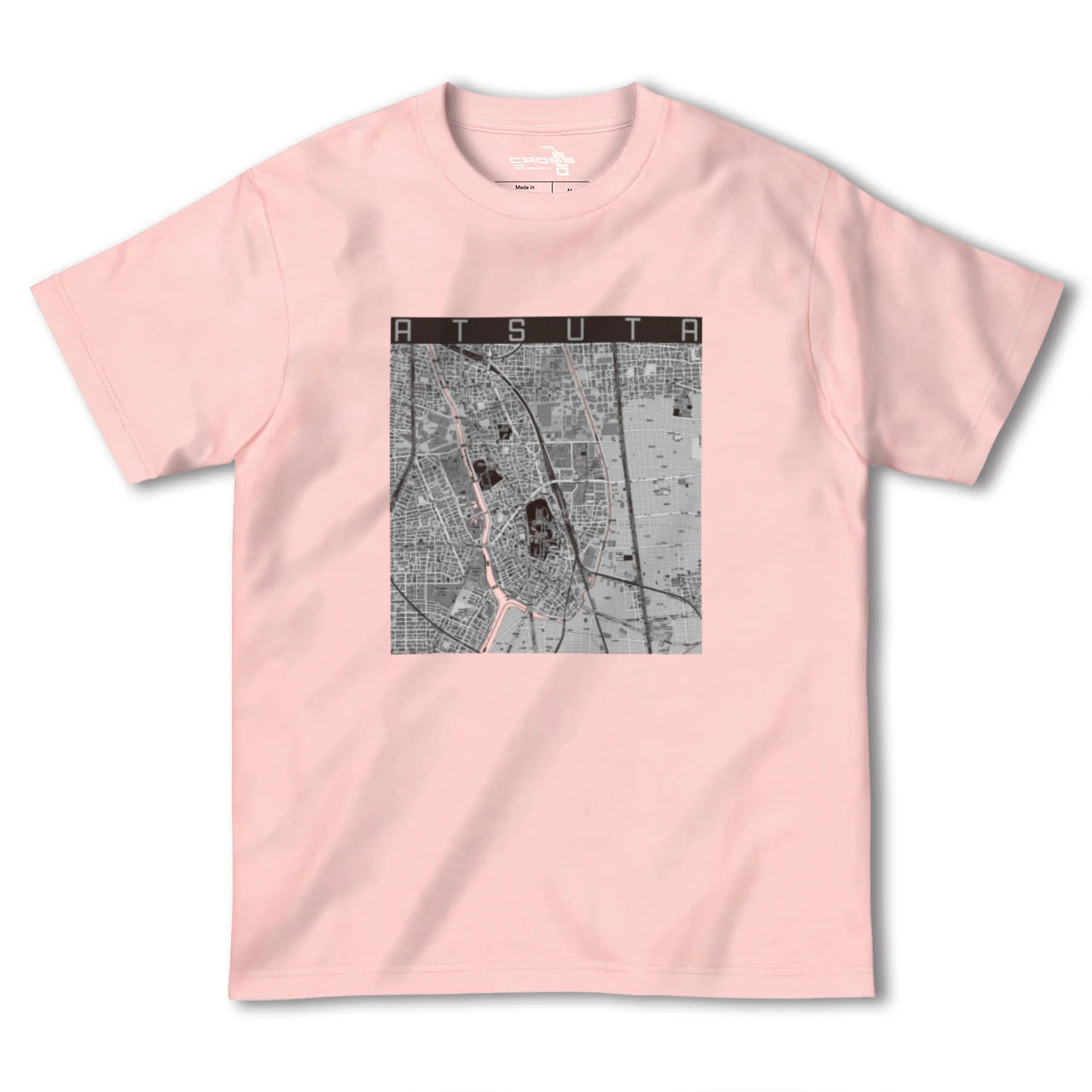 【熱田(愛知県)】地図柄ヘビーウェイトTシャツ