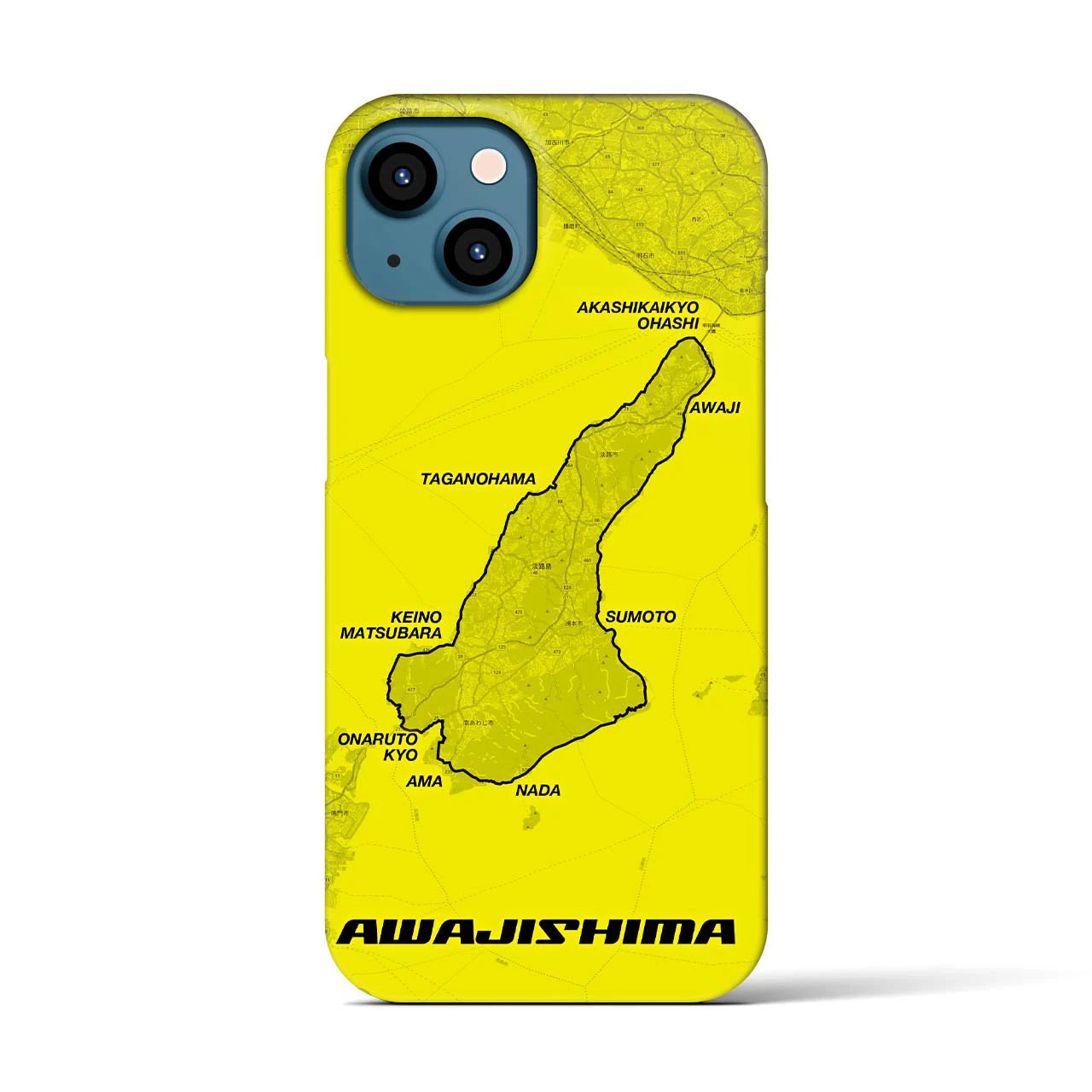【淡路島(兵庫県)】サイクリストiPhoneケース(バックカバータイプ)