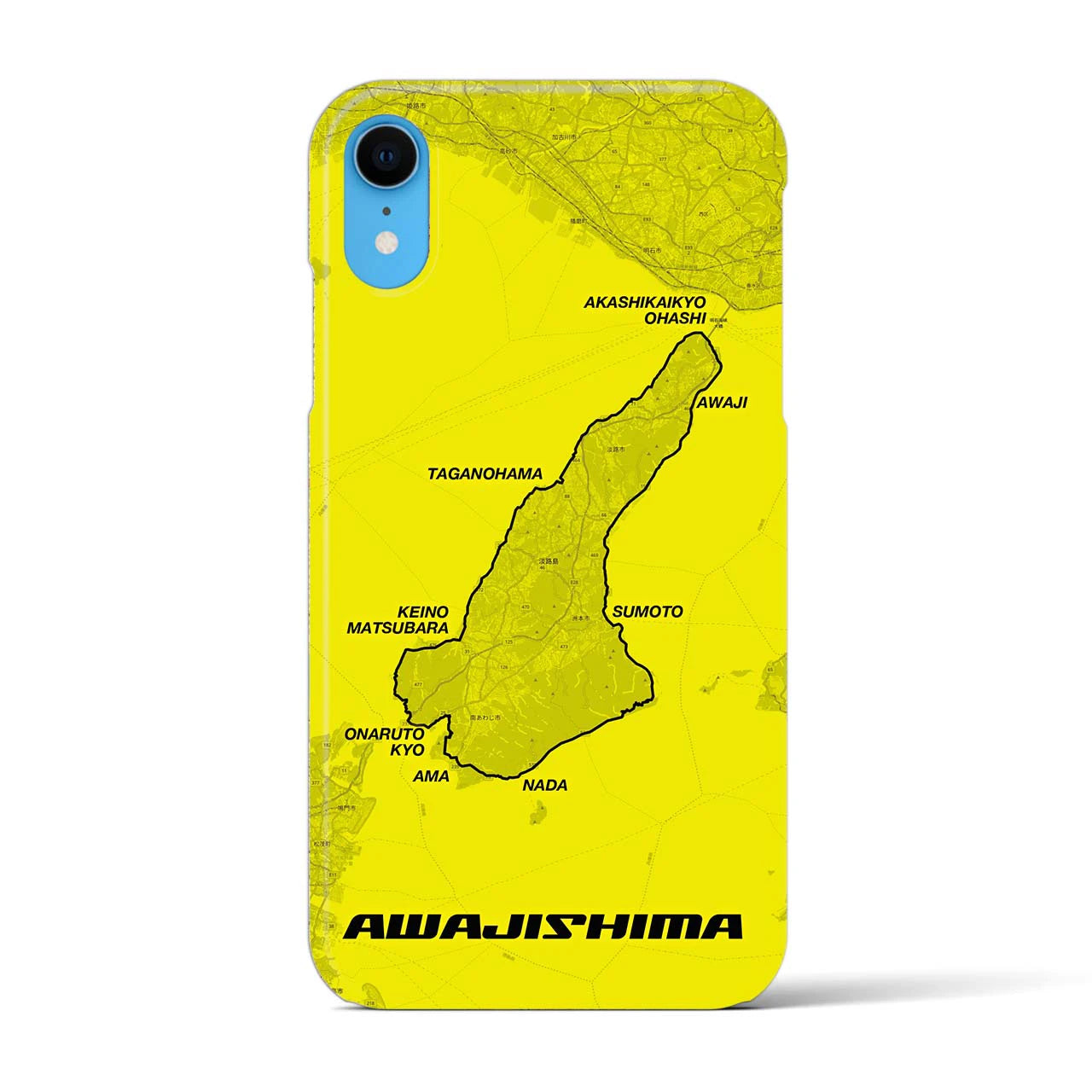 【淡路島(兵庫県)】サイクリストiPhoneケース(バックカバータイプ)