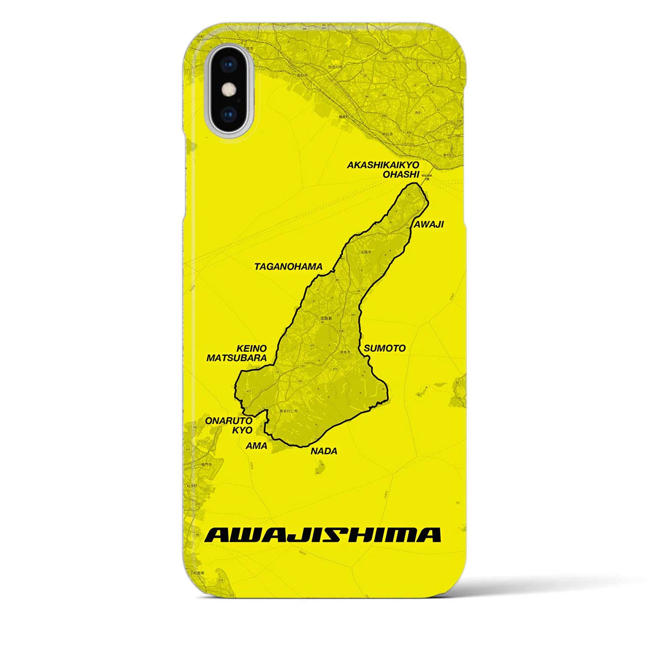 【淡路島(兵庫県)】サイクリストiPhoneケース(バックカバータイプ)