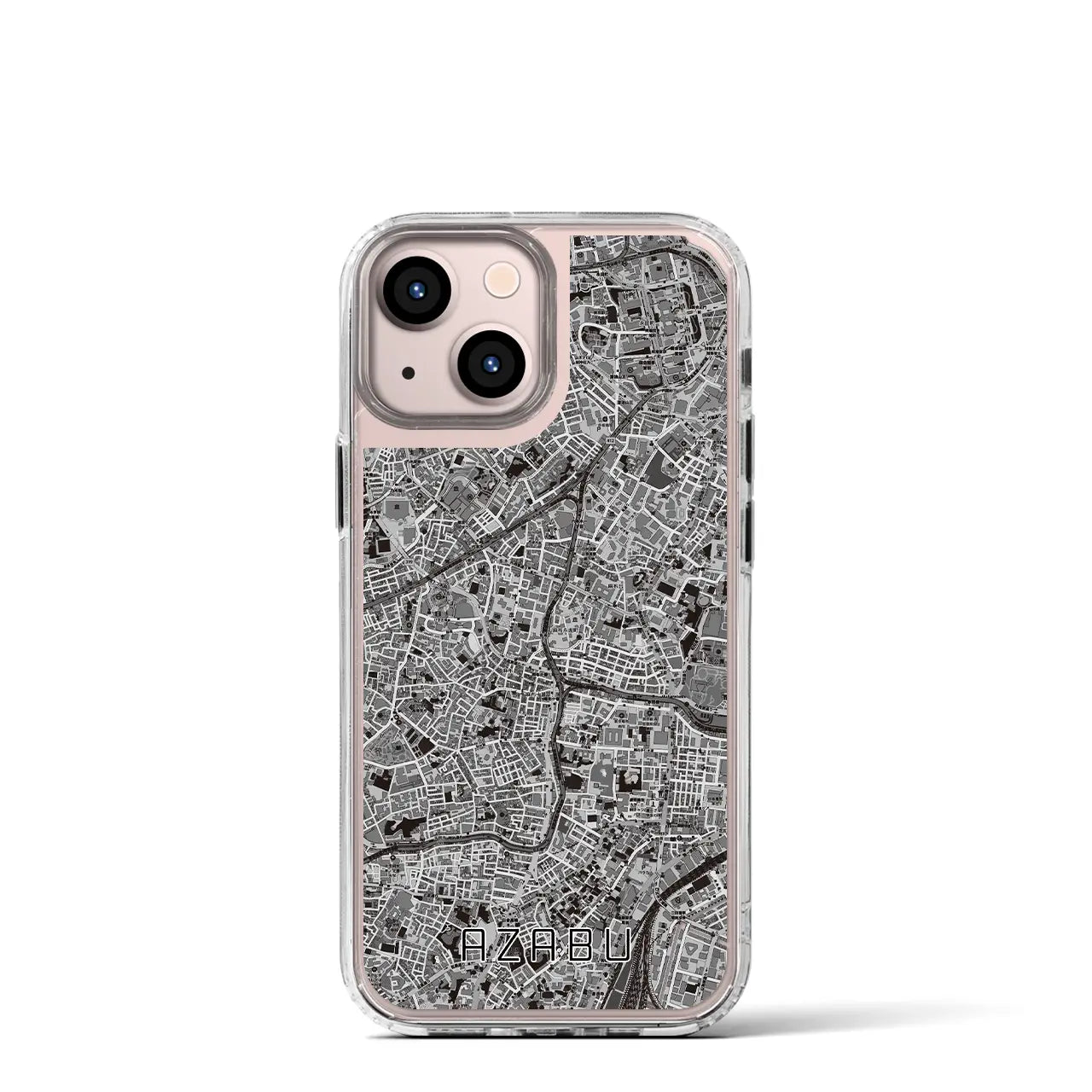 【麻布(東京都)】地図柄iPhoneケース(MagSafeタイプ)