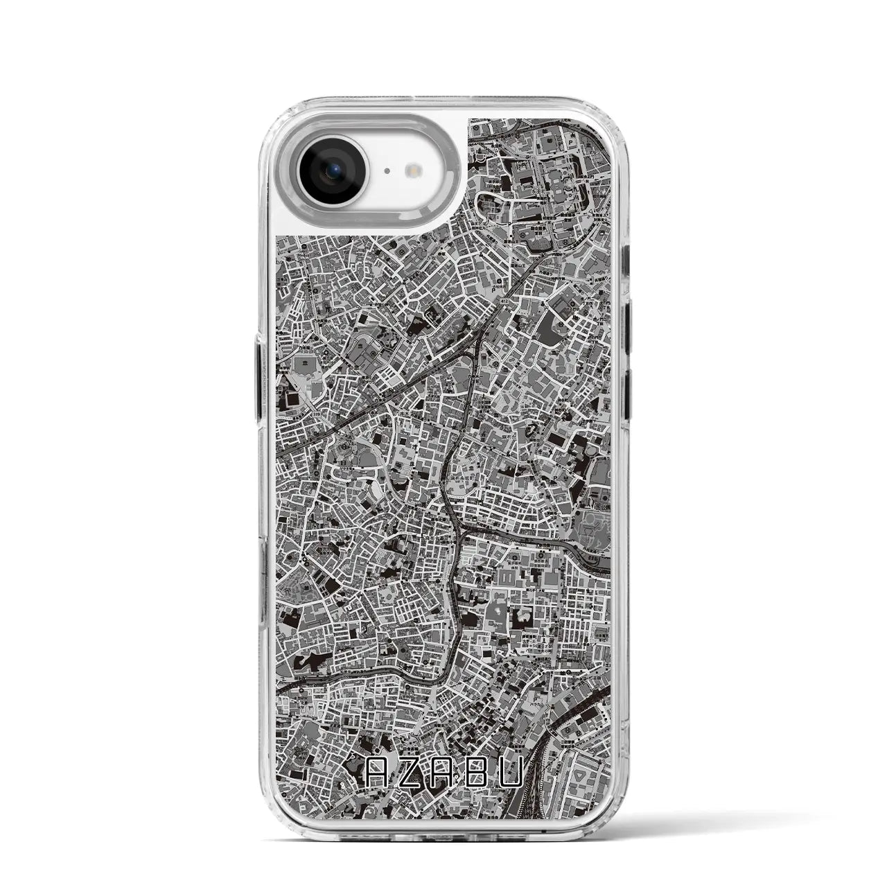 【麻布(東京都)】地図柄iPhoneケース(MagSafeタイプ)