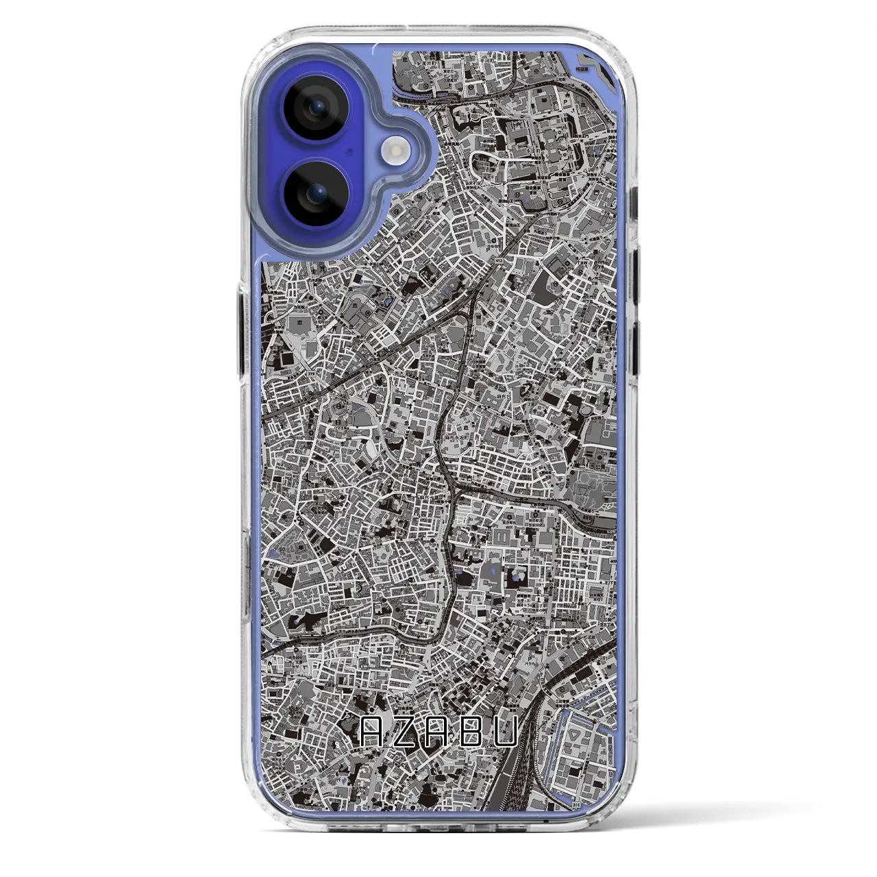 【麻布(東京都)】地図柄iPhoneケース(MagSafeタイプ)