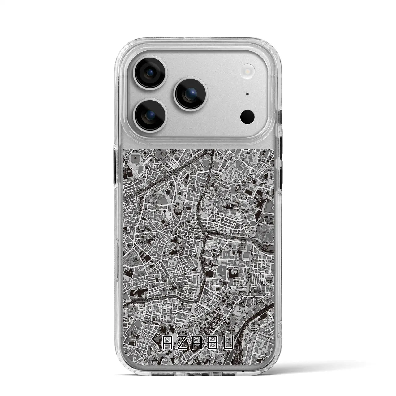 【麻布(東京都)】地図柄iPhoneケース(MagSafeタイプ)