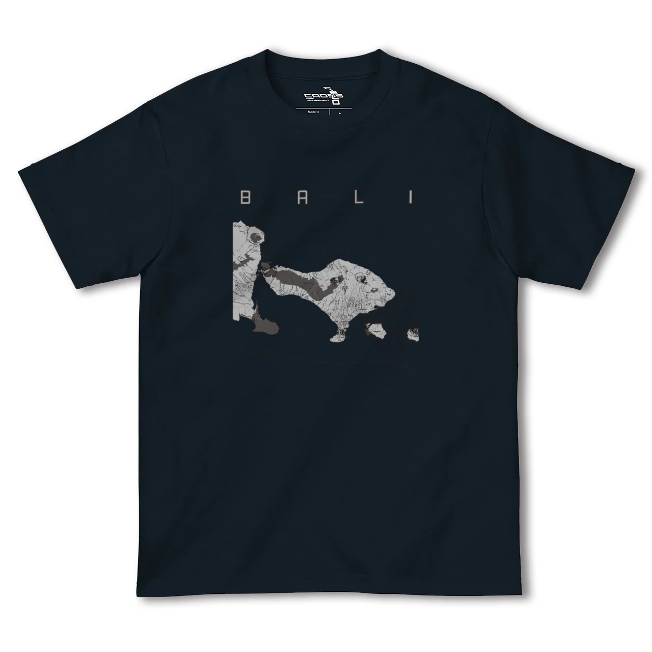 【バリ(インドネシア)】地図柄ヘビーウェイトTシャツ