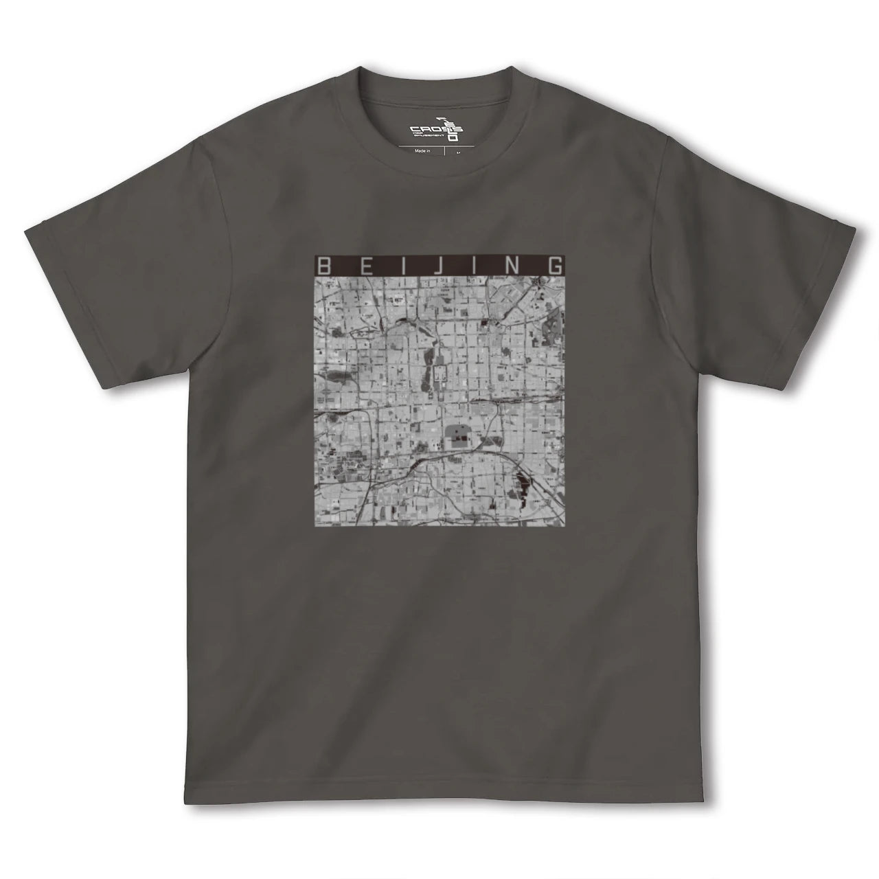 【北京(中華人民共和国)】地図柄ヘビーウェイトTシャツ