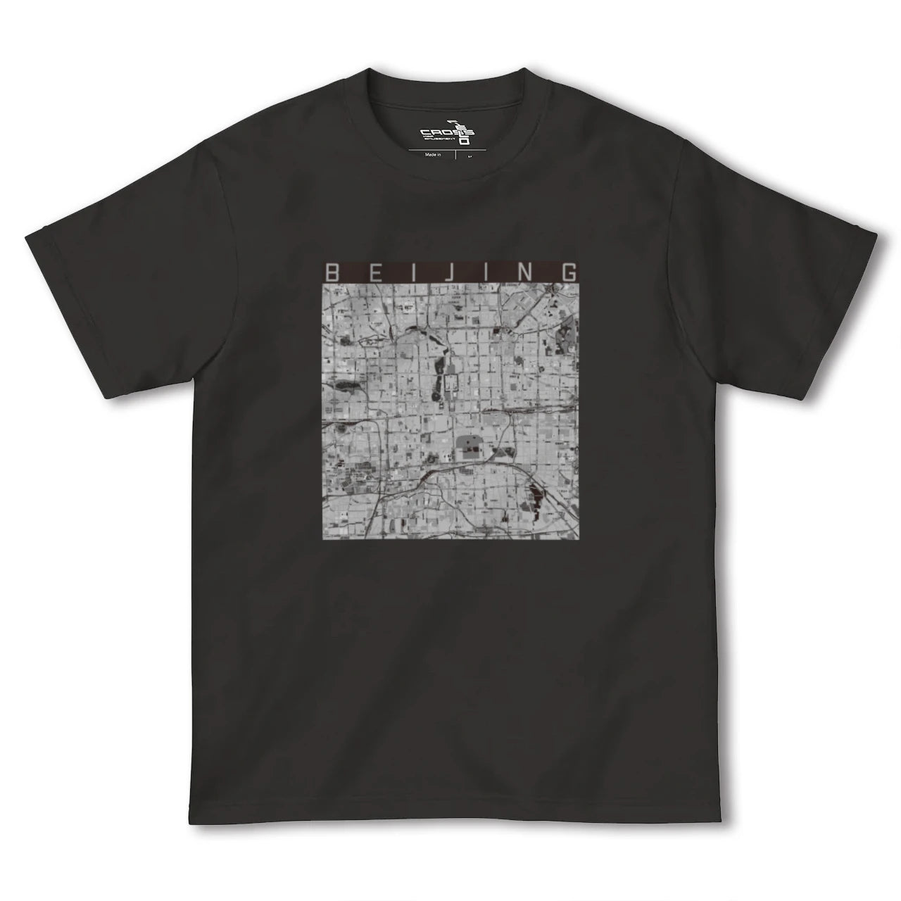 【北京(中華人民共和国)】地図柄ヘビーウェイトTシャツ