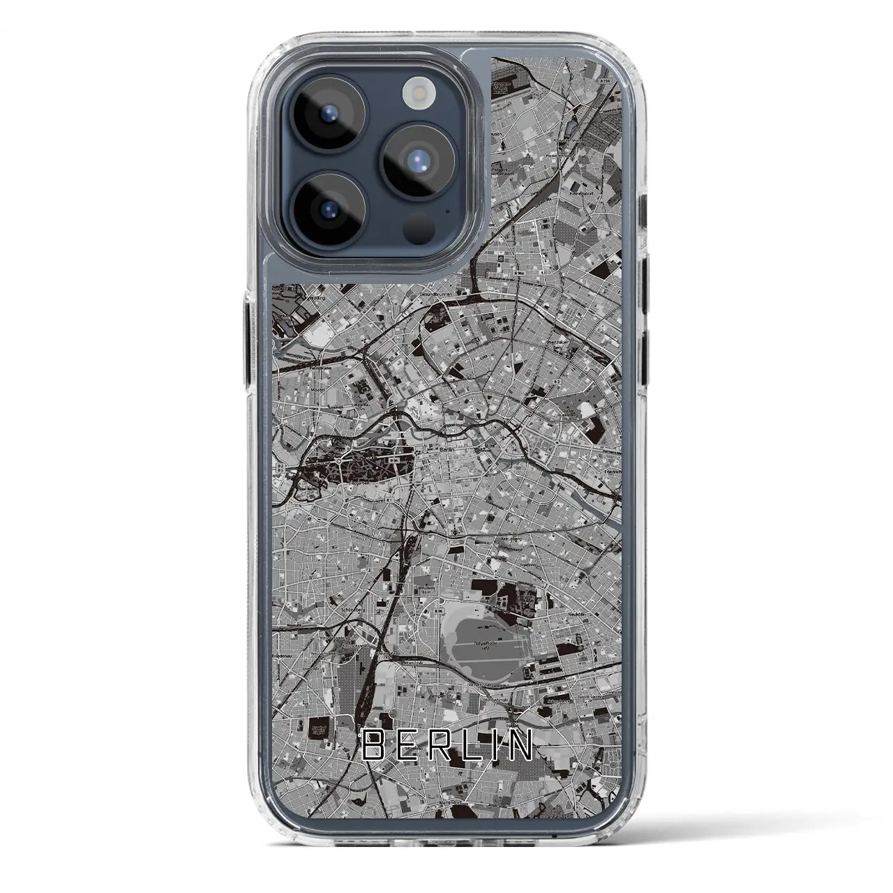 【ベルリン(ドイツ)】地図柄iPhoneケース(MagSafeタイプ)