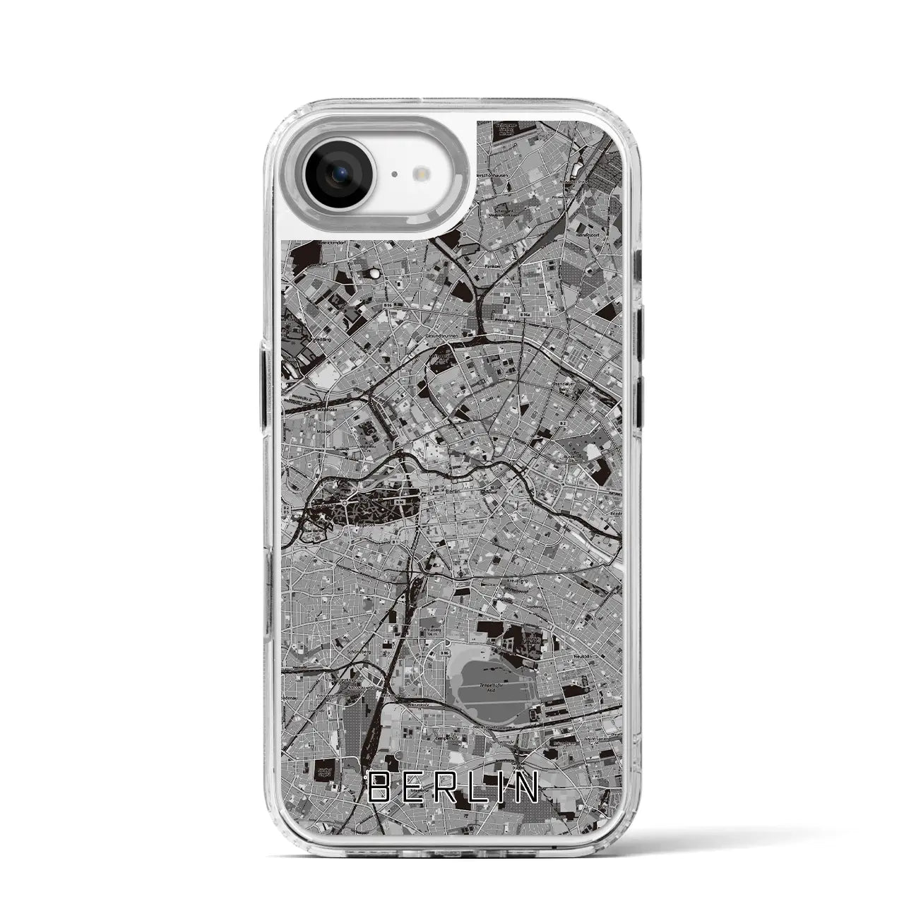【ベルリン(ドイツ)】地図柄iPhoneケース(MagSafeタイプ)