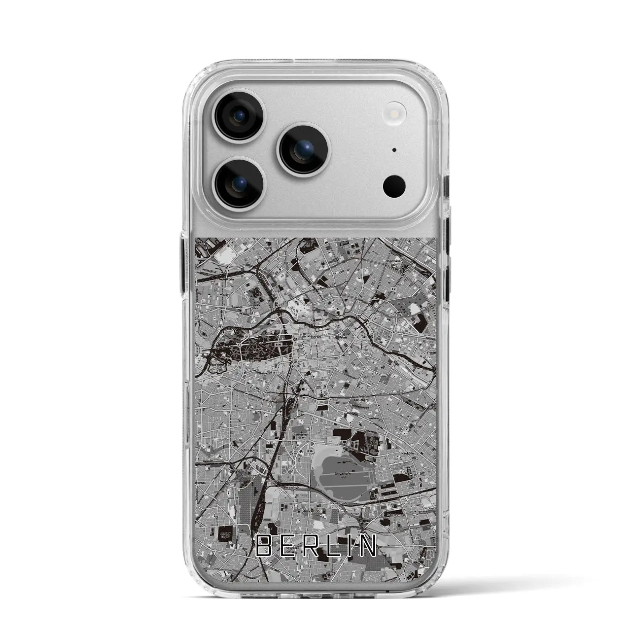 【ベルリン(ドイツ)】地図柄iPhoneケース(MagSafeタイプ)