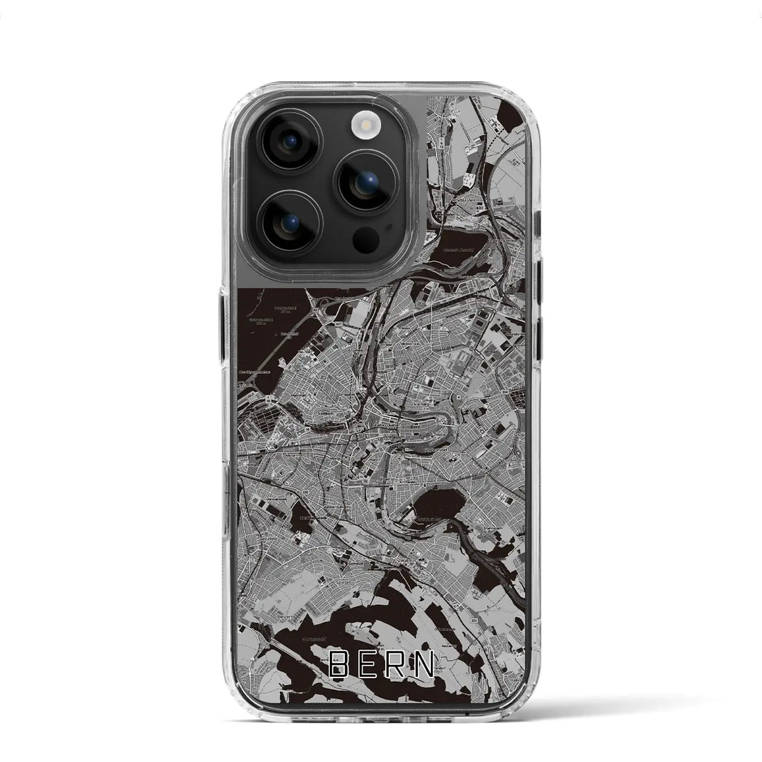 【ベルン(スイス)】地図柄iPhoneケース(MagSafeタイプ)