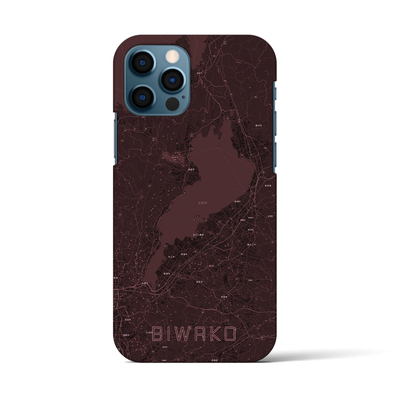 【琵琶湖2(滋賀県)】バレンタイン限定iPhoneケース(バックカバータイプ)