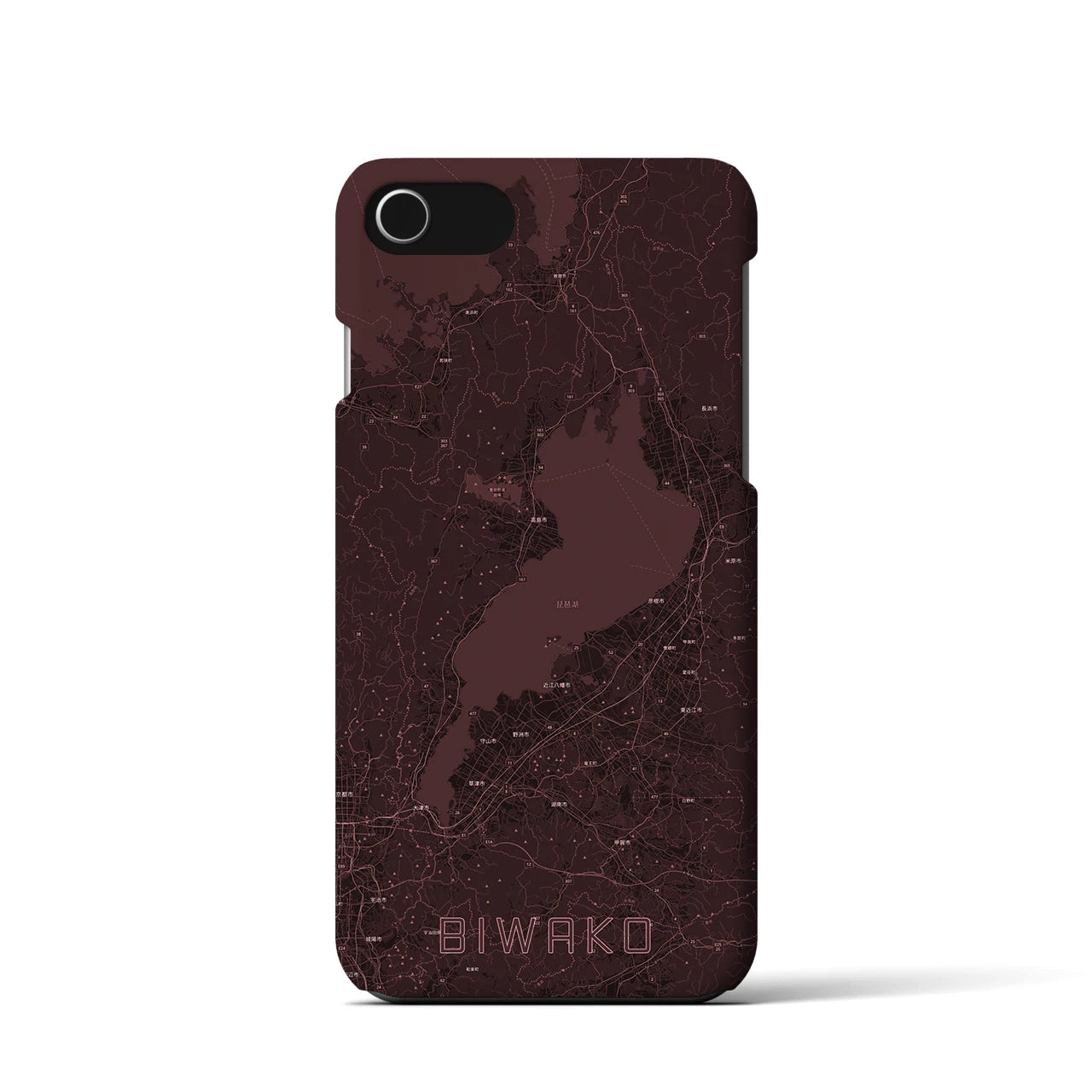 【琵琶湖2(滋賀県)】バレンタイン限定iPhoneケース(バックカバータイプ)