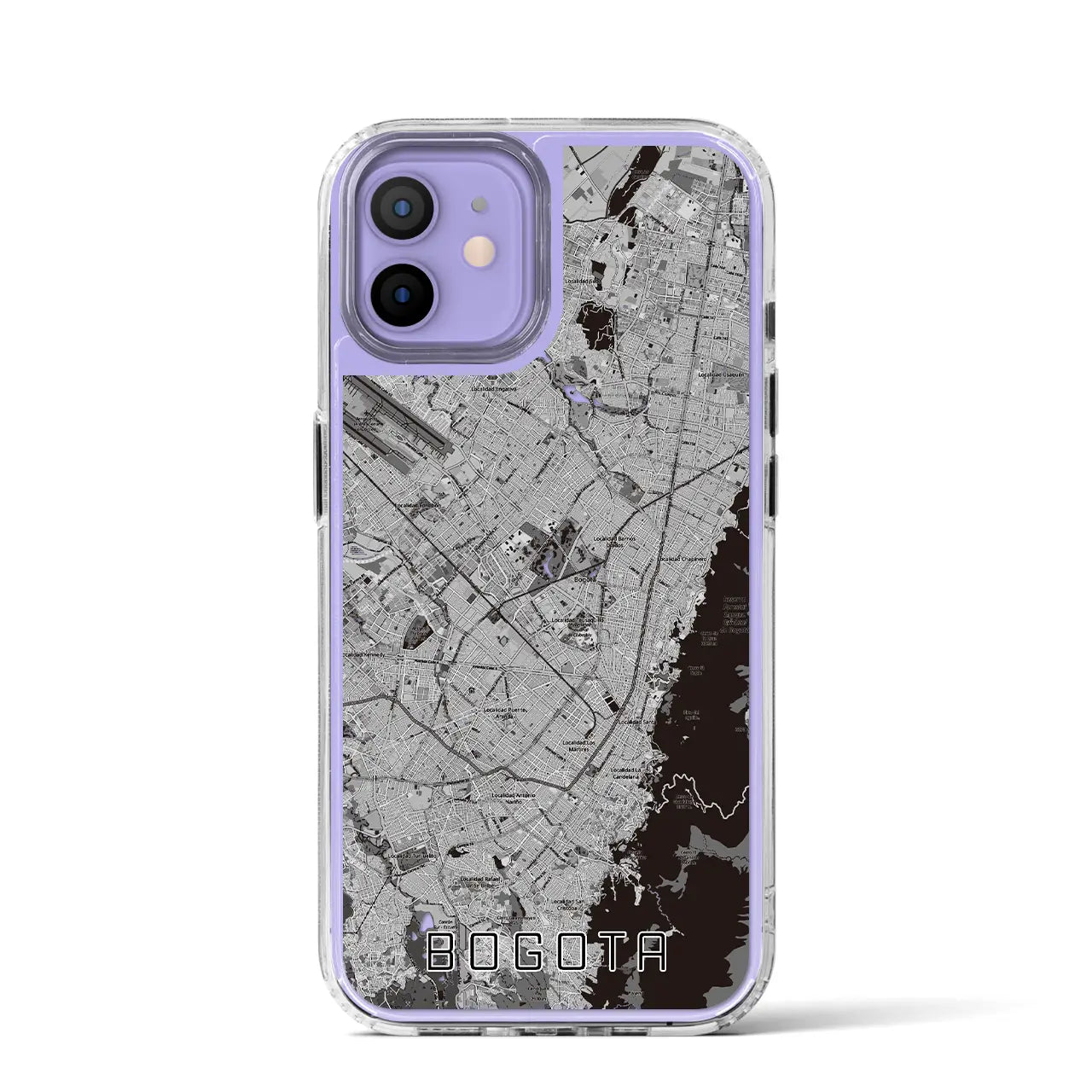 【ボゴタ(コロンビア)】地図柄iPhoneケース(MagSafeタイプ)