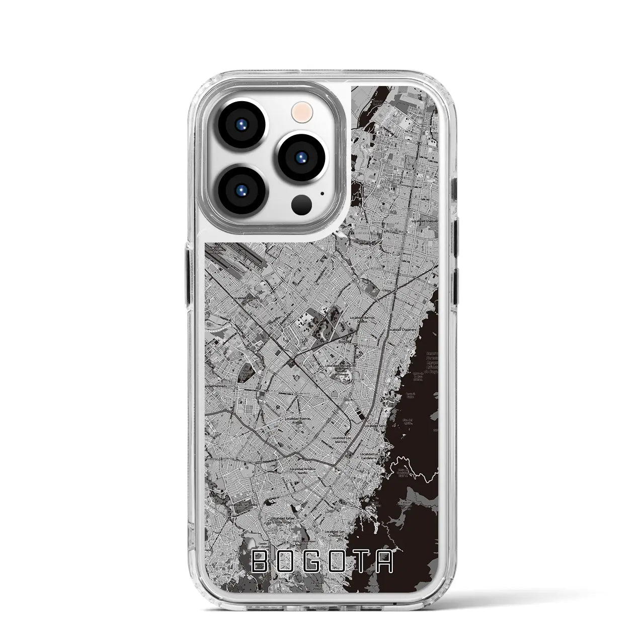 【ボゴタ(コロンビア)】地図柄iPhoneケース(MagSafeタイプ)