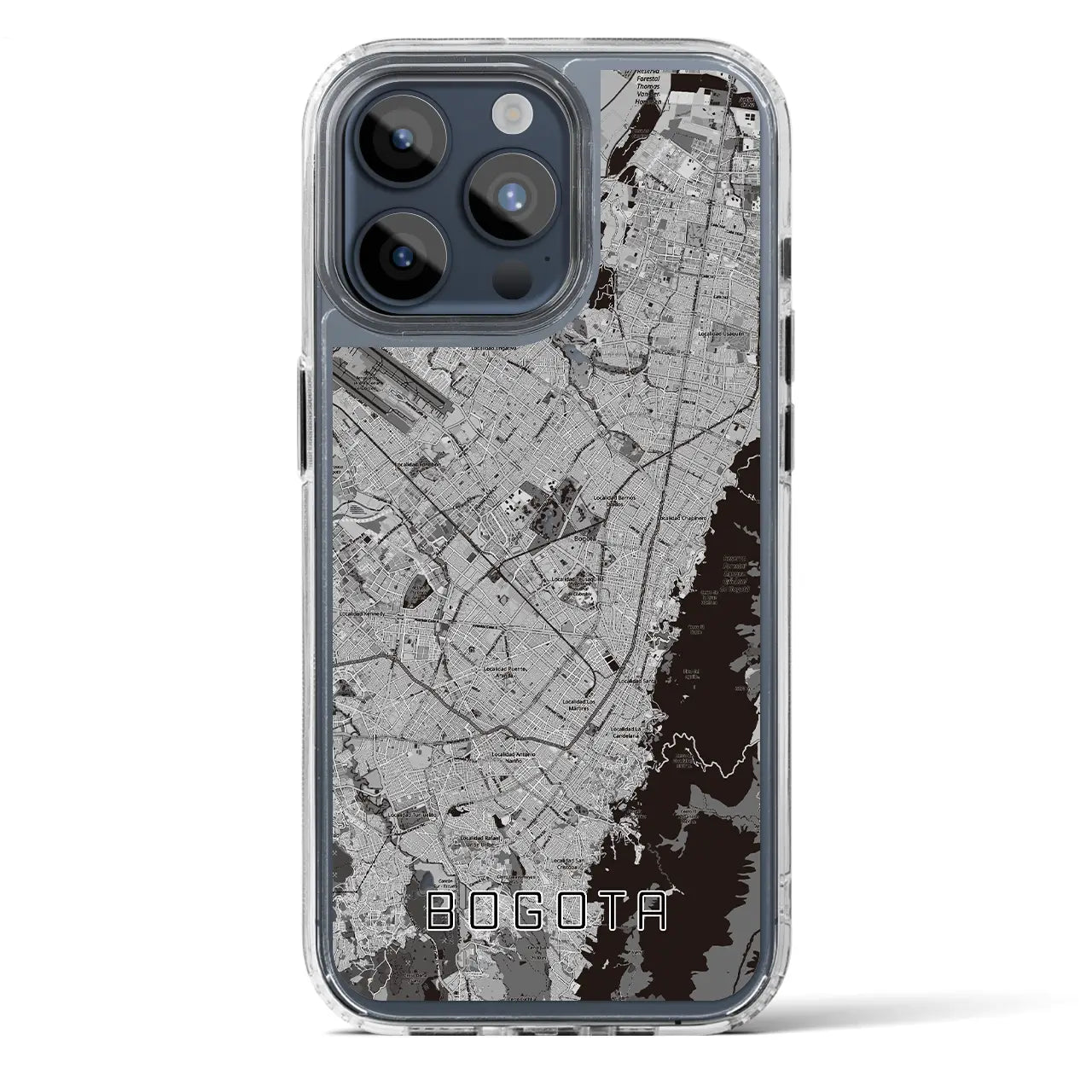 【ボゴタ(コロンビア)】地図柄iPhoneケース(MagSafeタイプ)