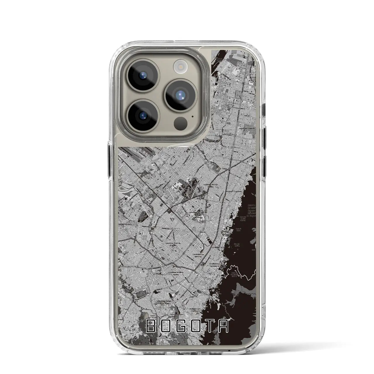 【ボゴタ(コロンビア)】地図柄iPhoneケース(MagSafeタイプ)