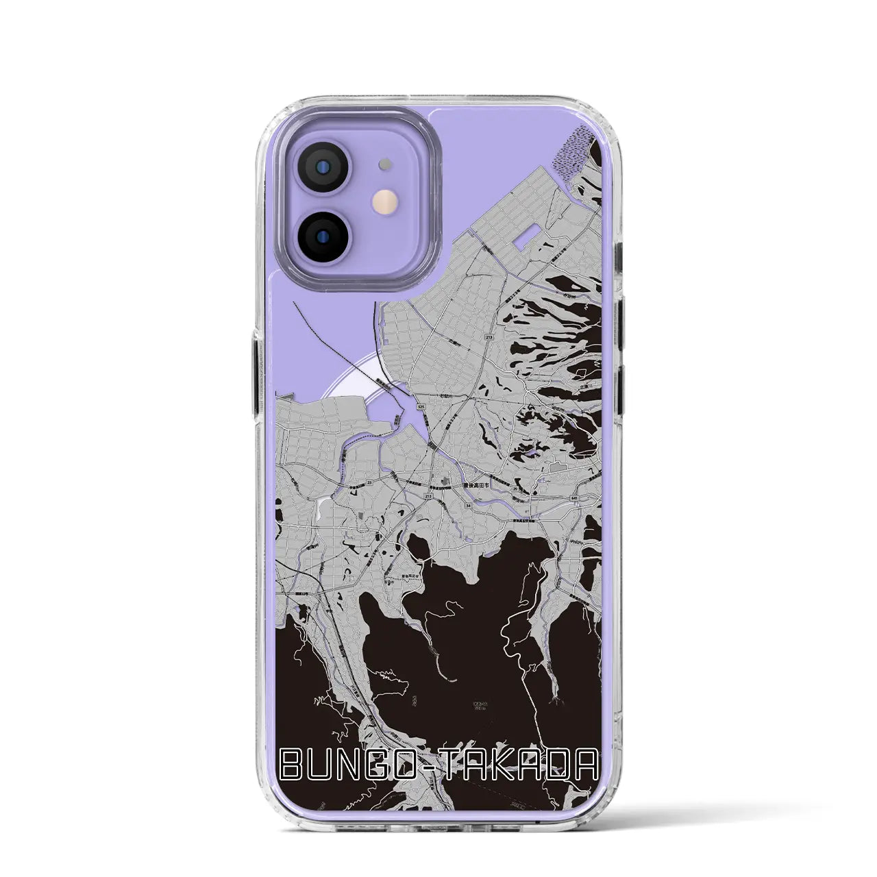 【豊後高田(大分県)】地図柄iPhoneケース(MagSafeタイプ)