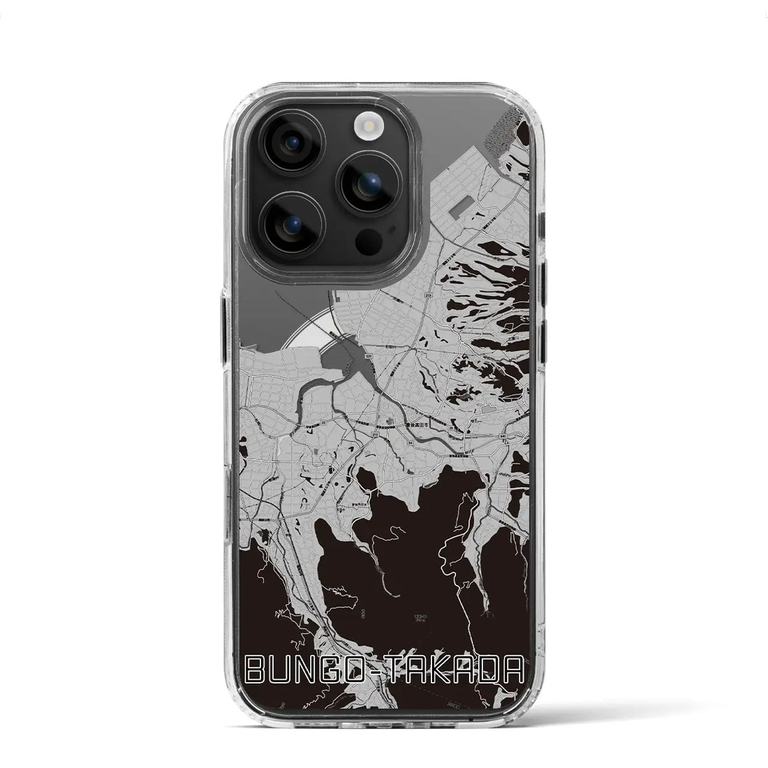 【豊後高田(大分県)】地図柄iPhoneケース(MagSafeタイプ)