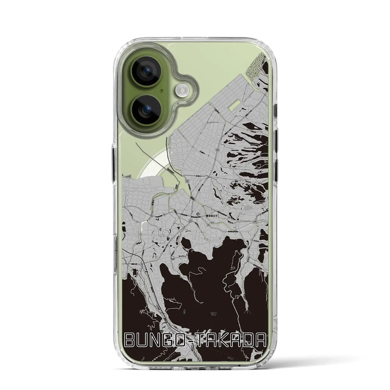 【豊後高田(大分県)】地図柄iPhoneケース(MagSafeタイプ)