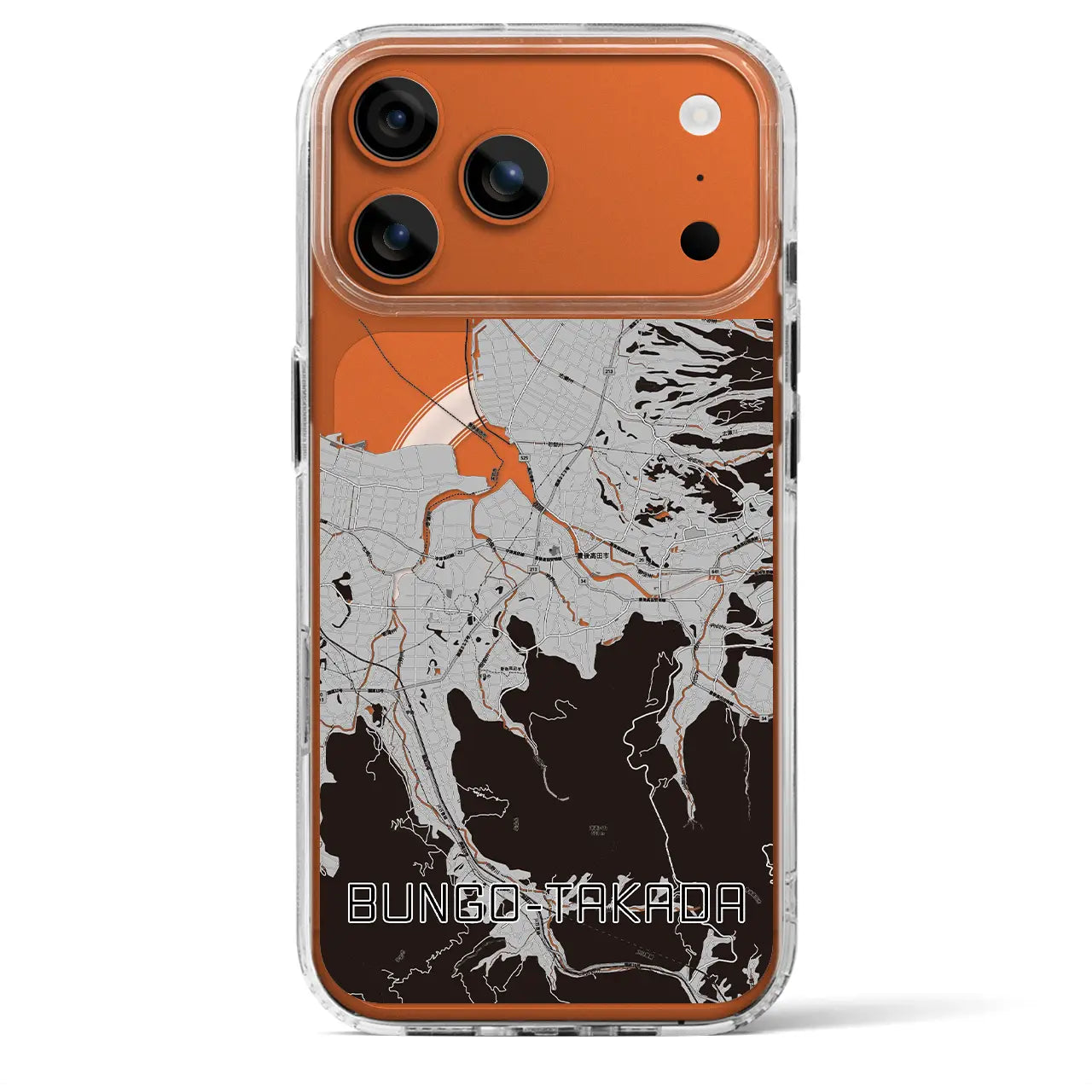 【豊後高田(大分県)】地図柄iPhoneケース(MagSafeタイプ)