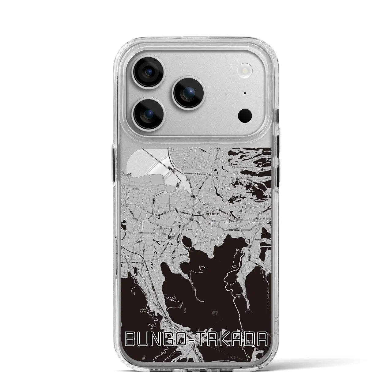 【豊後高田(大分県)】地図柄iPhoneケース(MagSafeタイプ)