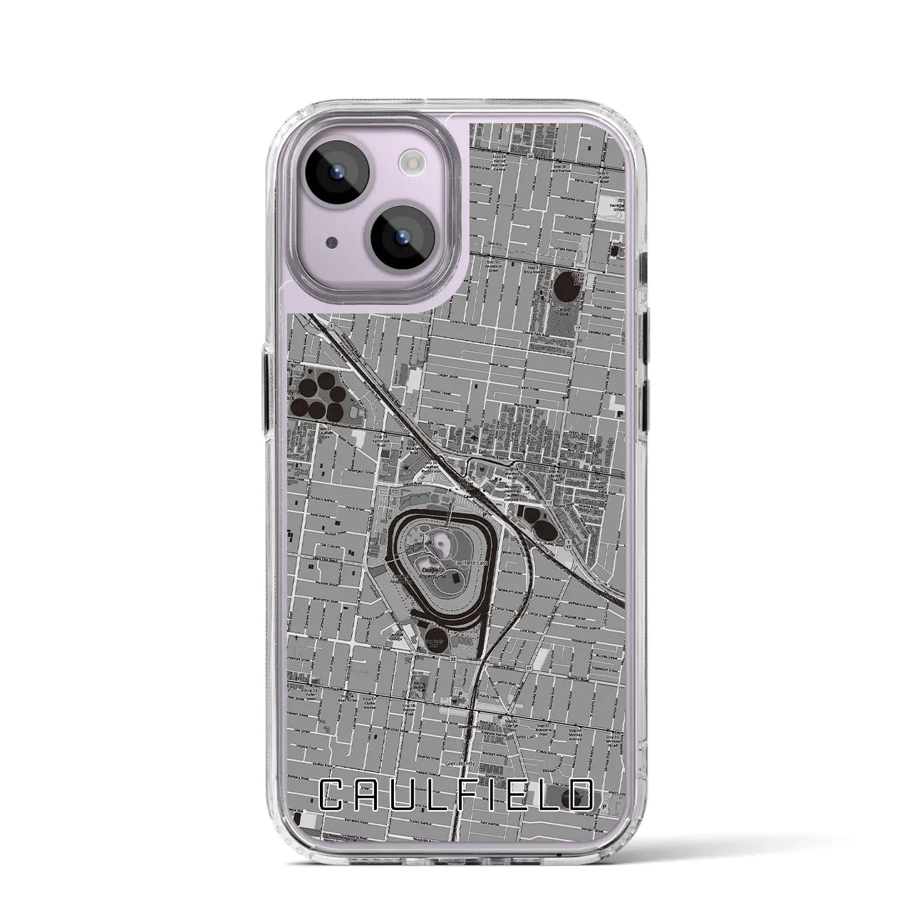 【コーフィールド(オーストラリア)】地図柄iPhoneケース(MagSafeタイプ)
