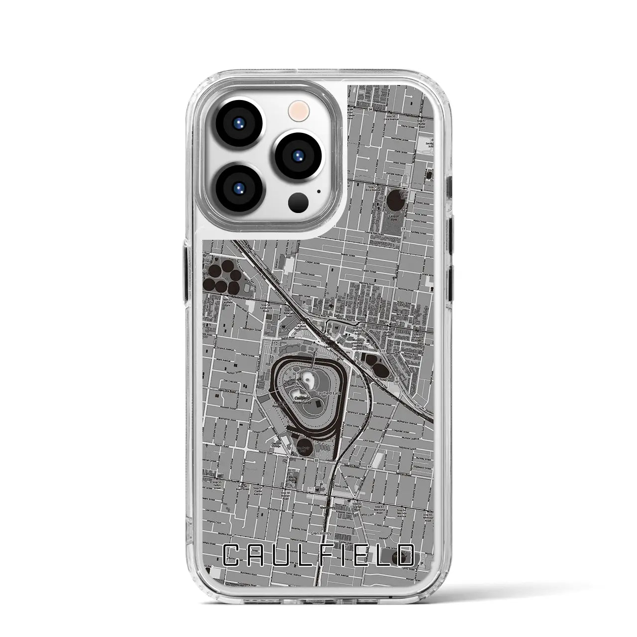 【コーフィールド(オーストラリア)】地図柄iPhoneケース(MagSafeタイプ)