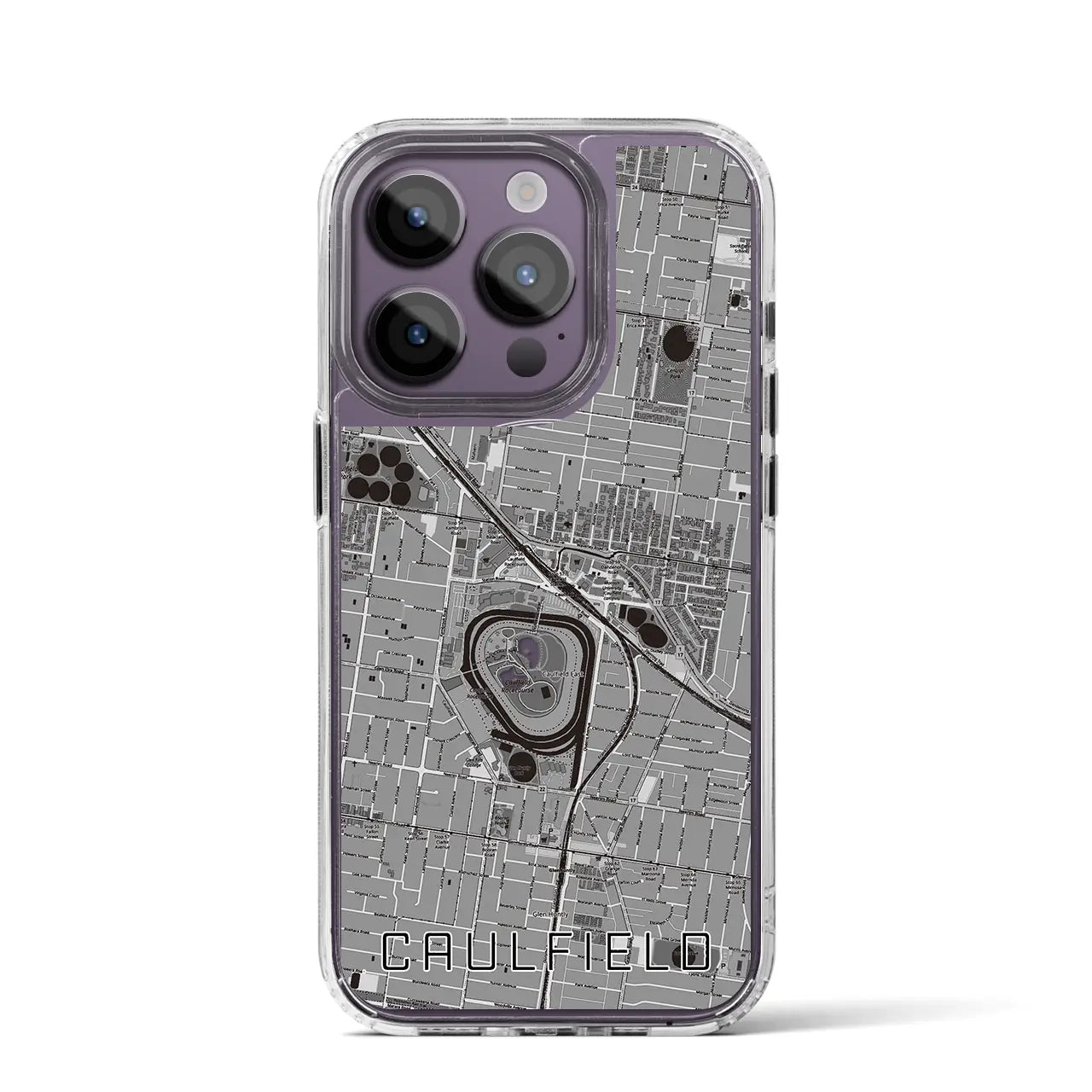 【コーフィールド(オーストラリア)】地図柄iPhoneケース(MagSafeタイプ)