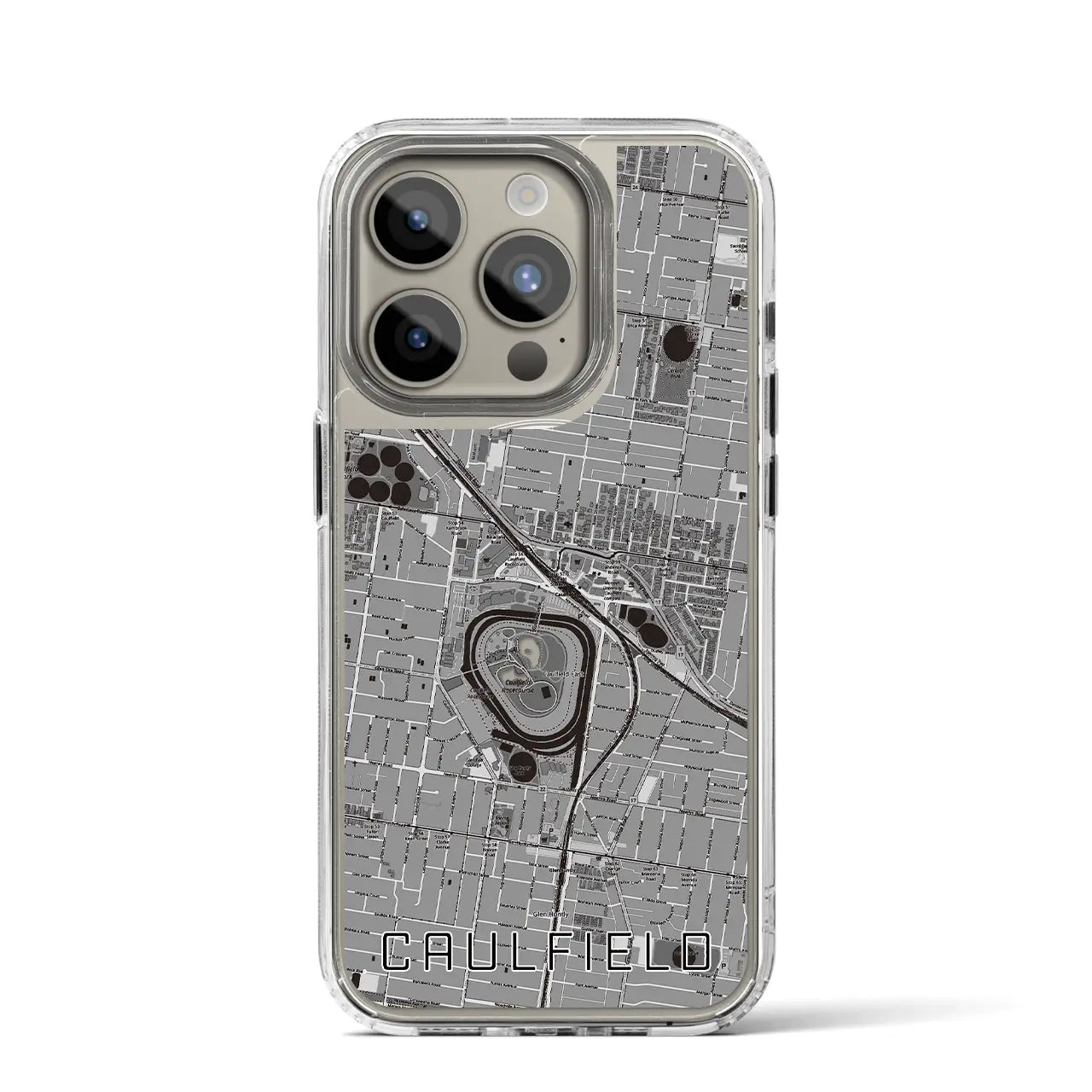 【コーフィールド(オーストラリア)】地図柄iPhoneケース(MagSafeタイプ)