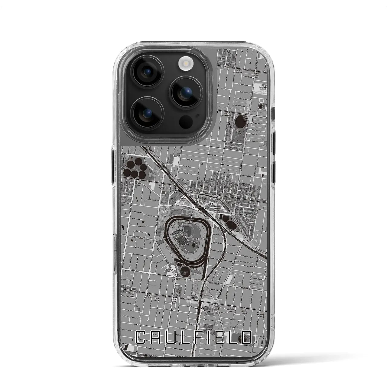 【コーフィールド(オーストラリア)】地図柄iPhoneケース(MagSafeタイプ)