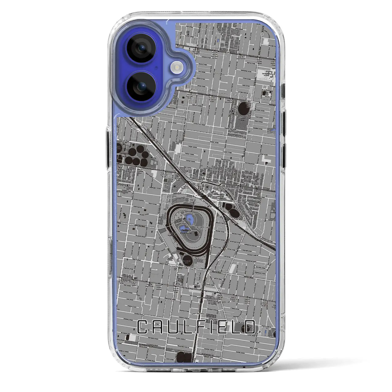 【コーフィールド(オーストラリア)】地図柄iPhoneケース(MagSafeタイプ)