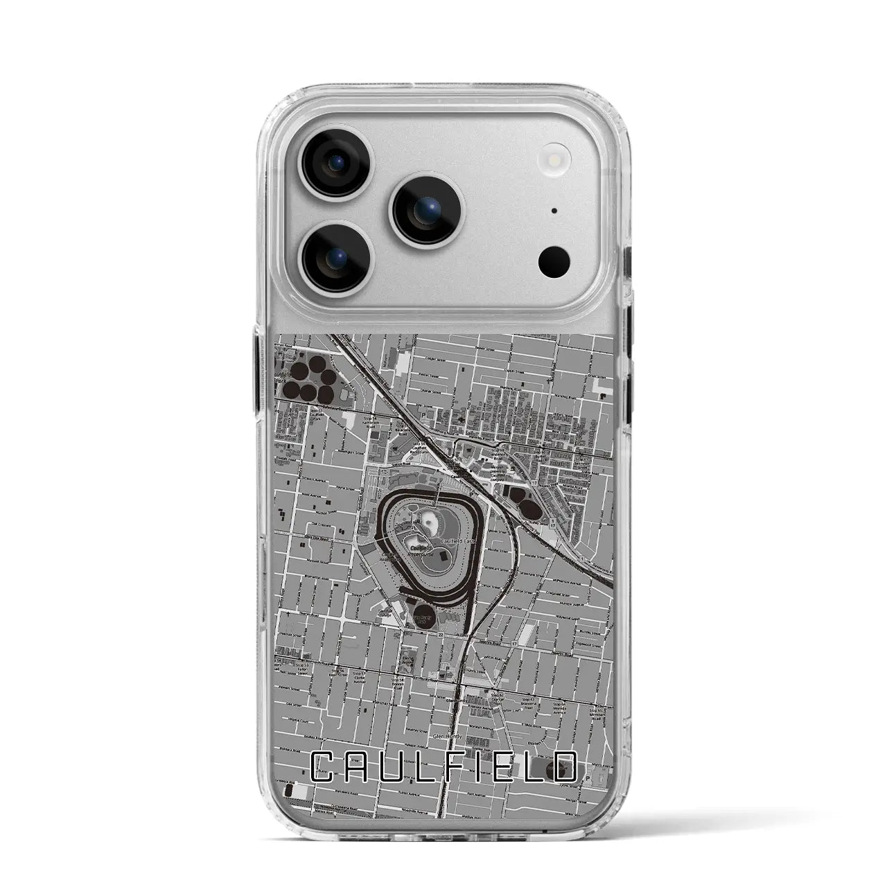 【コーフィールド(オーストラリア)】地図柄iPhoneケース(MagSafeタイプ)