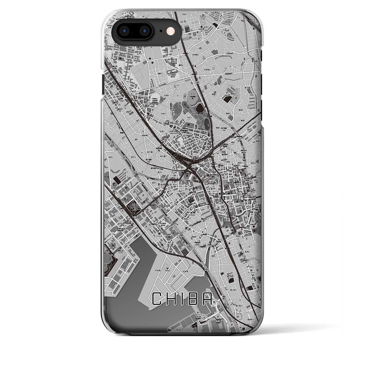 【千葉(千葉県)】地図柄iPhoneケース(クリアタイプ)